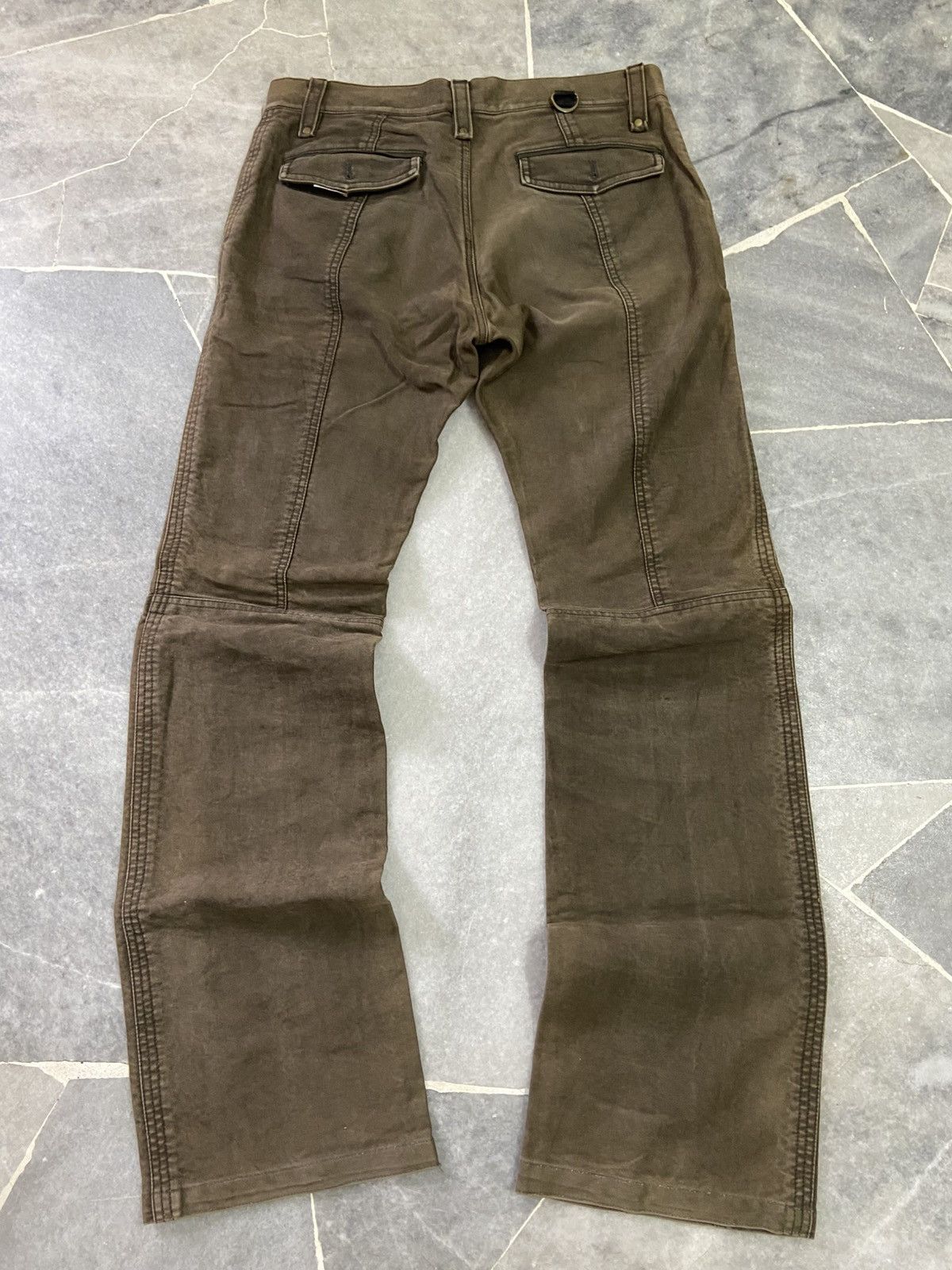 Japanese Brand KENJI ITO Comme Ca Multi Pocket Cargo Zipper Low Rise Pants Size US 32 / EU 48 - 5 Thumbnail