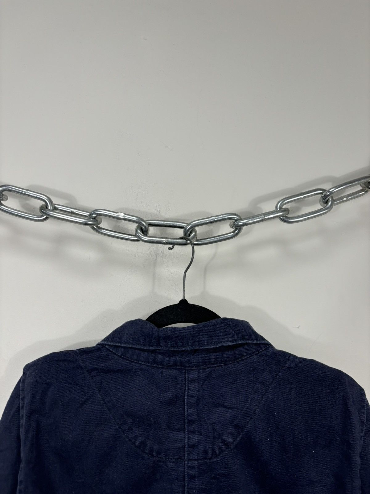 Carhartt Vintage Carhartt FR Navy Blue Workwear Boxy Cropped Jacket Size US L / EU 52-54 / 3 - 19 Thumbnail