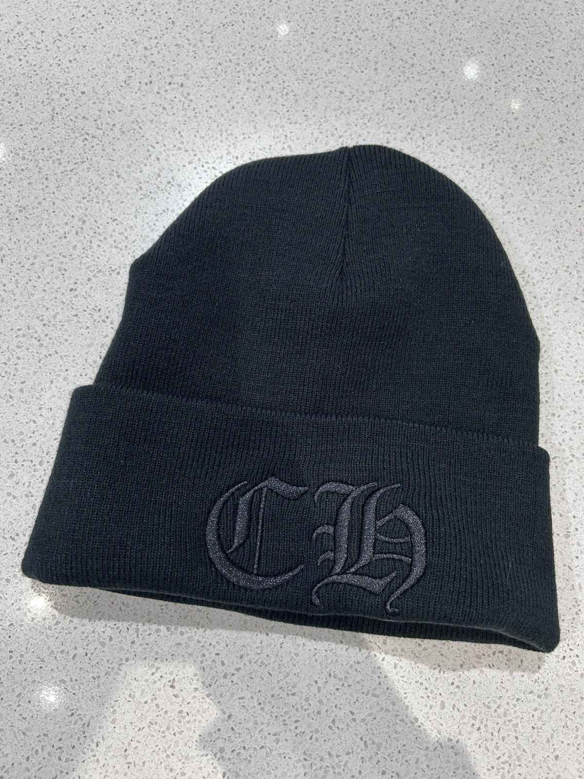 Chrome Hearts Chrome hearts horseshoe ch plus logo wool beanie