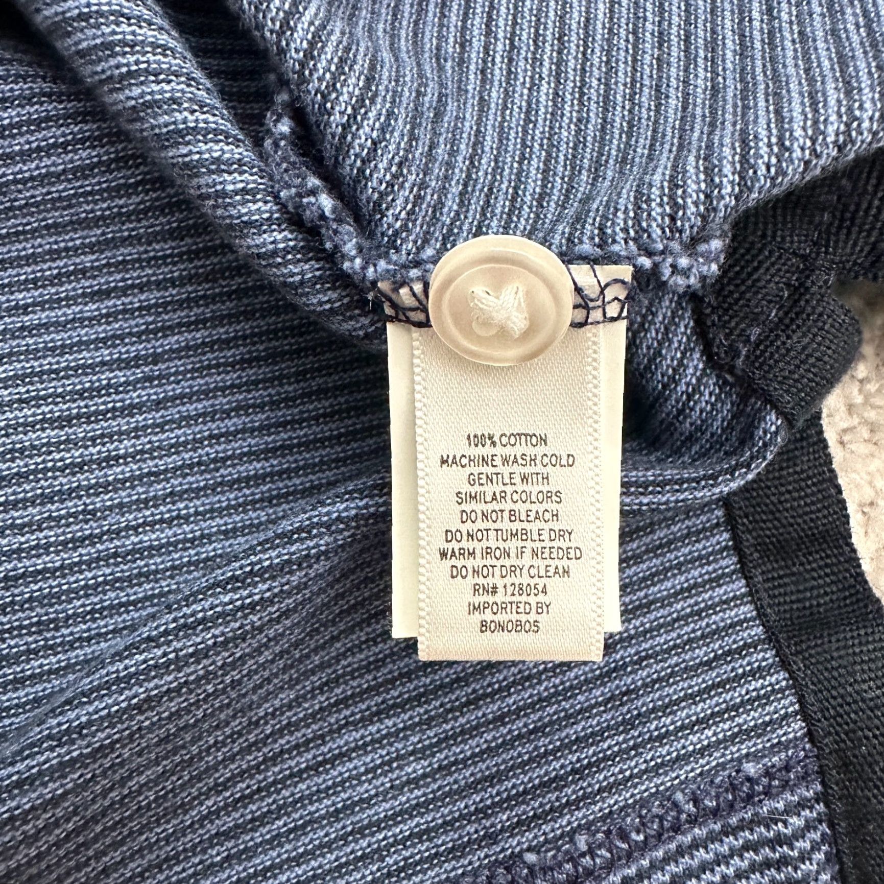 Bonobos Bonobos Slim Fit Polo Shirt Mens Large Blue Short Sleeve Cotton Casual Outdoor Size US L / EU 52-54 / 3 - 5 Thumbnail