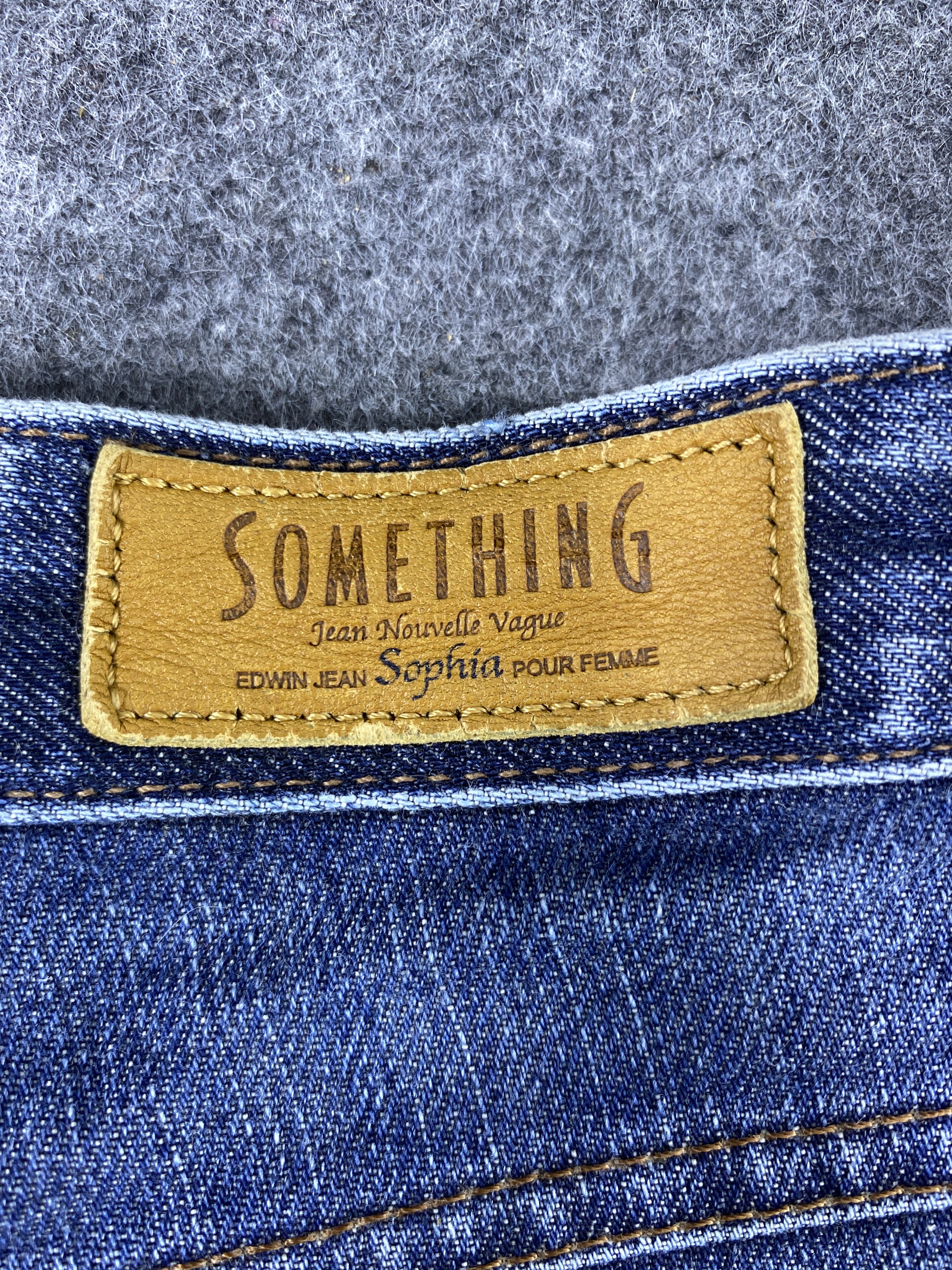 Edwin Something Sophia by Edwin Blue Wash Jeans - J1093 Size 27" / US 4 / IT 40 - 12 Thumbnail