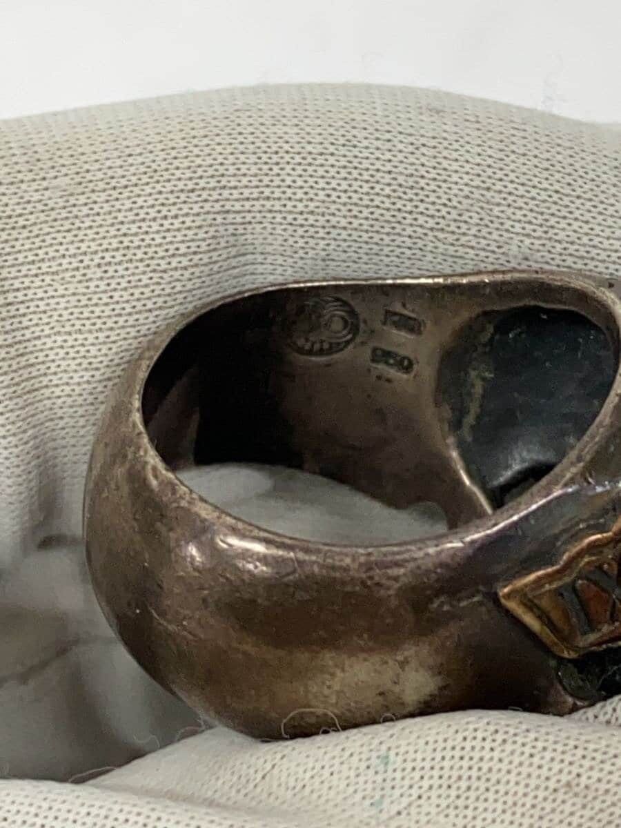 Magical Design × Number (N)ine .950 Skull Ring Size ONE SIZE - 4 Thumbnail