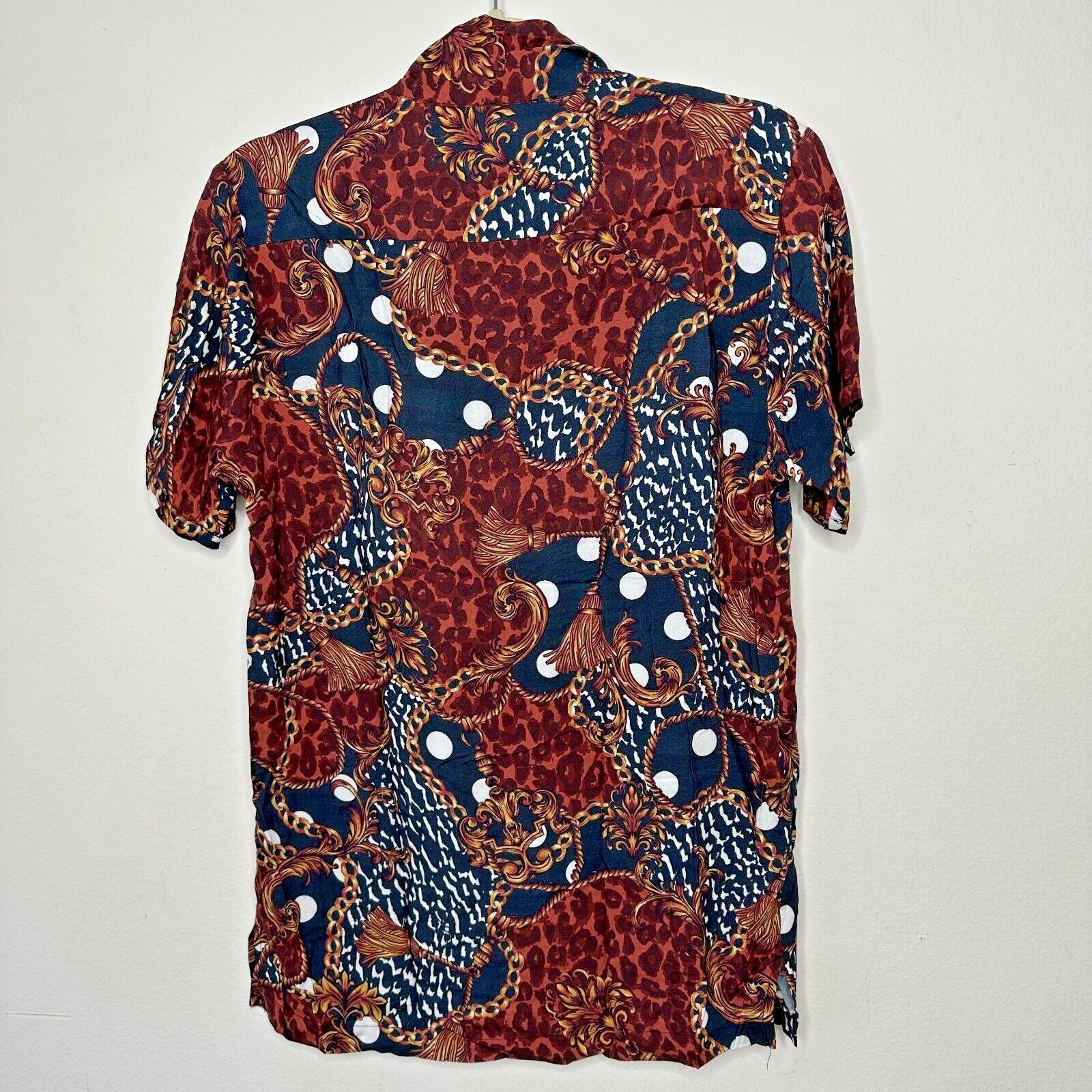 Other Inamorata Leopard-Link Short Sleeve Button El Camino Shirt Size S / US 4 / IT 40 - 5 Thumbnail