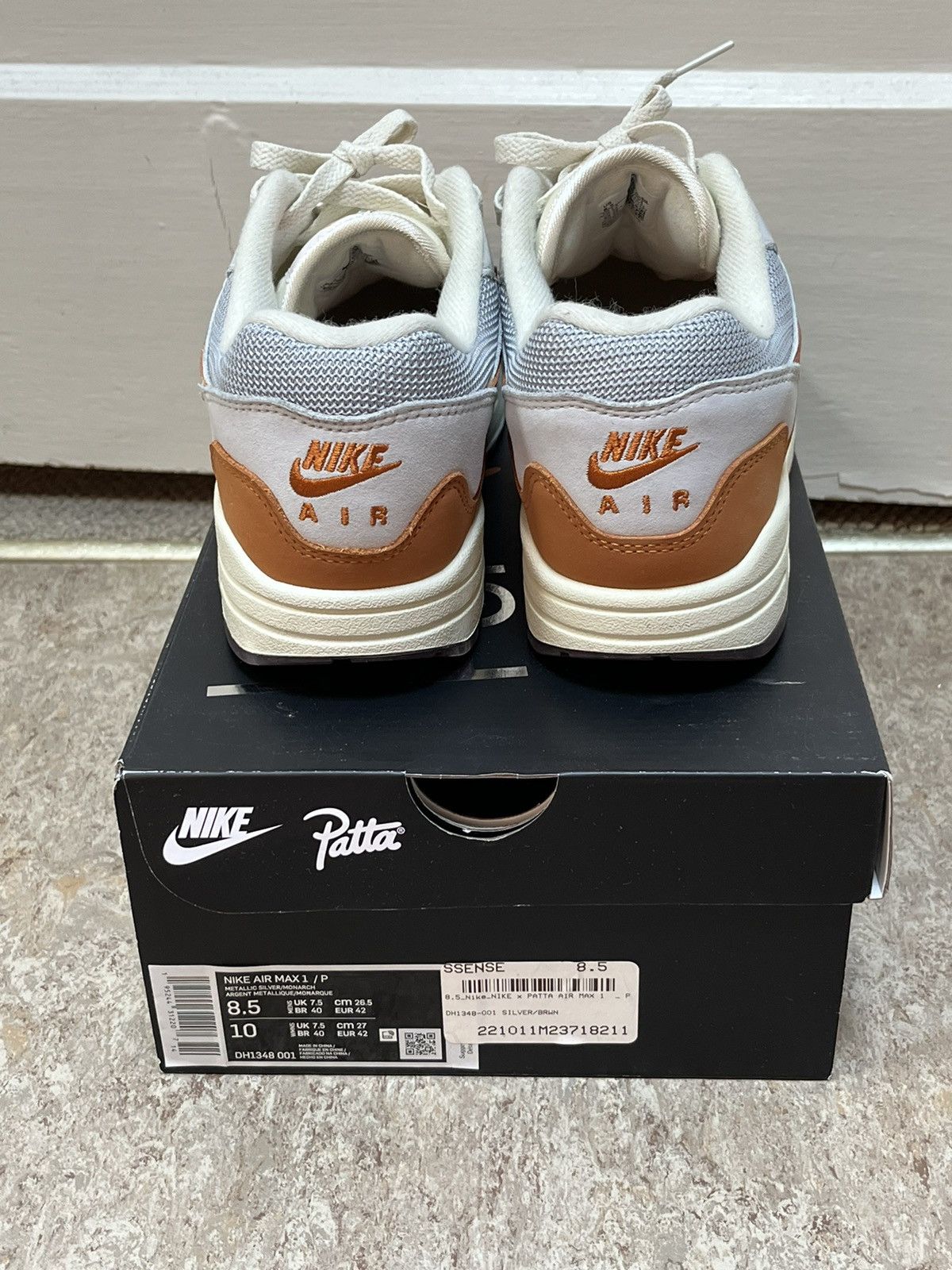 Nike × Patta Patta x Nike Air Max 1 Size US 8.5 / EU 41-42 - 3 Thumbnail