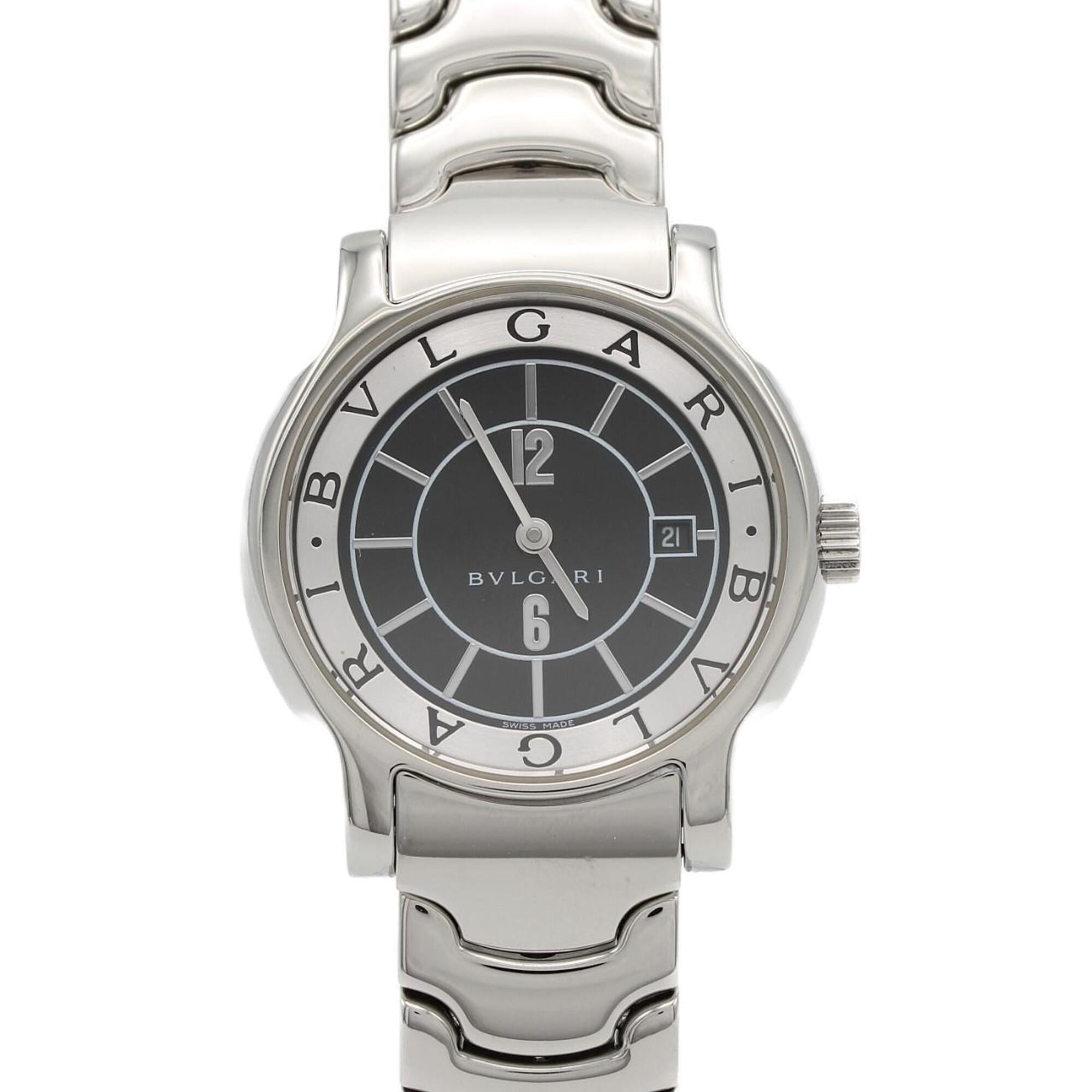 Bvlgari Bulgari Solotempo ST29S ST29BSSD Stainless Steel Quartz Watch Size ONE SIZE - 1 Thumbnail