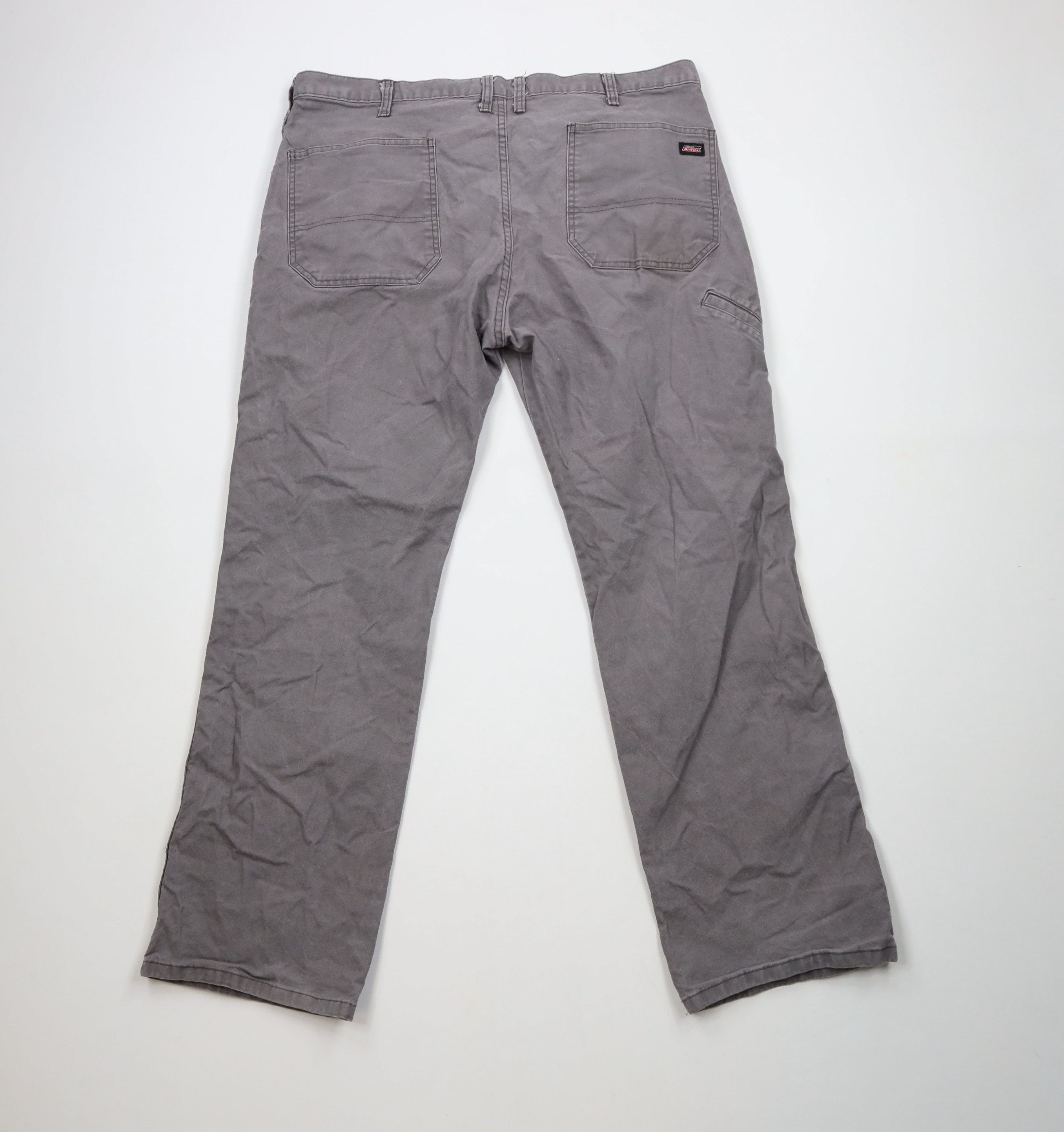 Dickies × Vintage Vintage Dickies Fit Wide Leg Dungaree Canvas Pants Gray Size US 40 / EU 56 - 7 Thumbnail