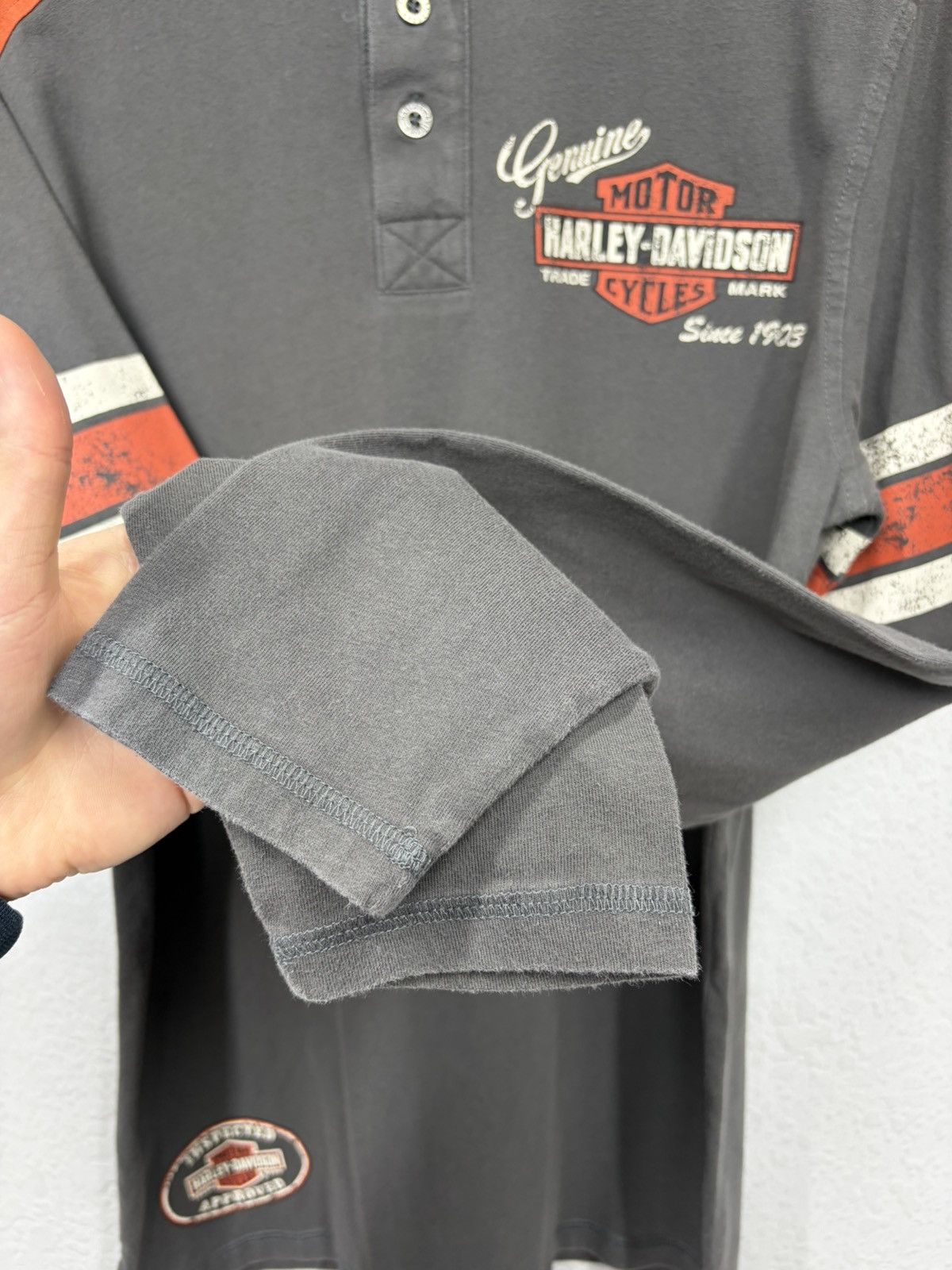 Harley Davidson Vintage Harley-Davidson Long Sleeve Tee Biker Graphic Y2K Size US L / EU 52-54 / 3 - 11 Thumbnail
