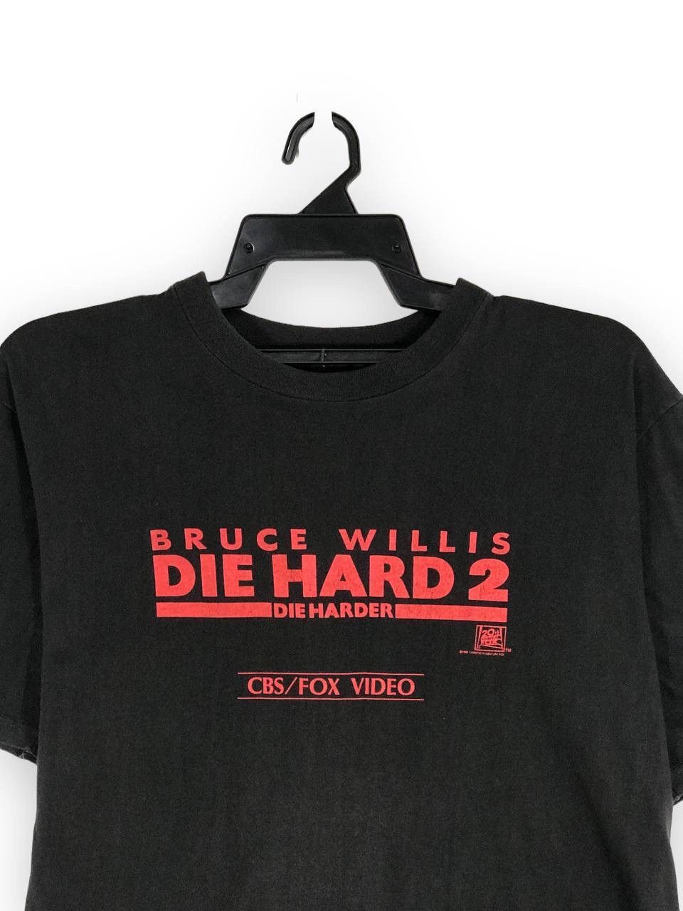 Vintage vintage 1990 Die Hard 2 Bruce Willis Size US M / EU 48-50 / 2 - 2 Thumbnail