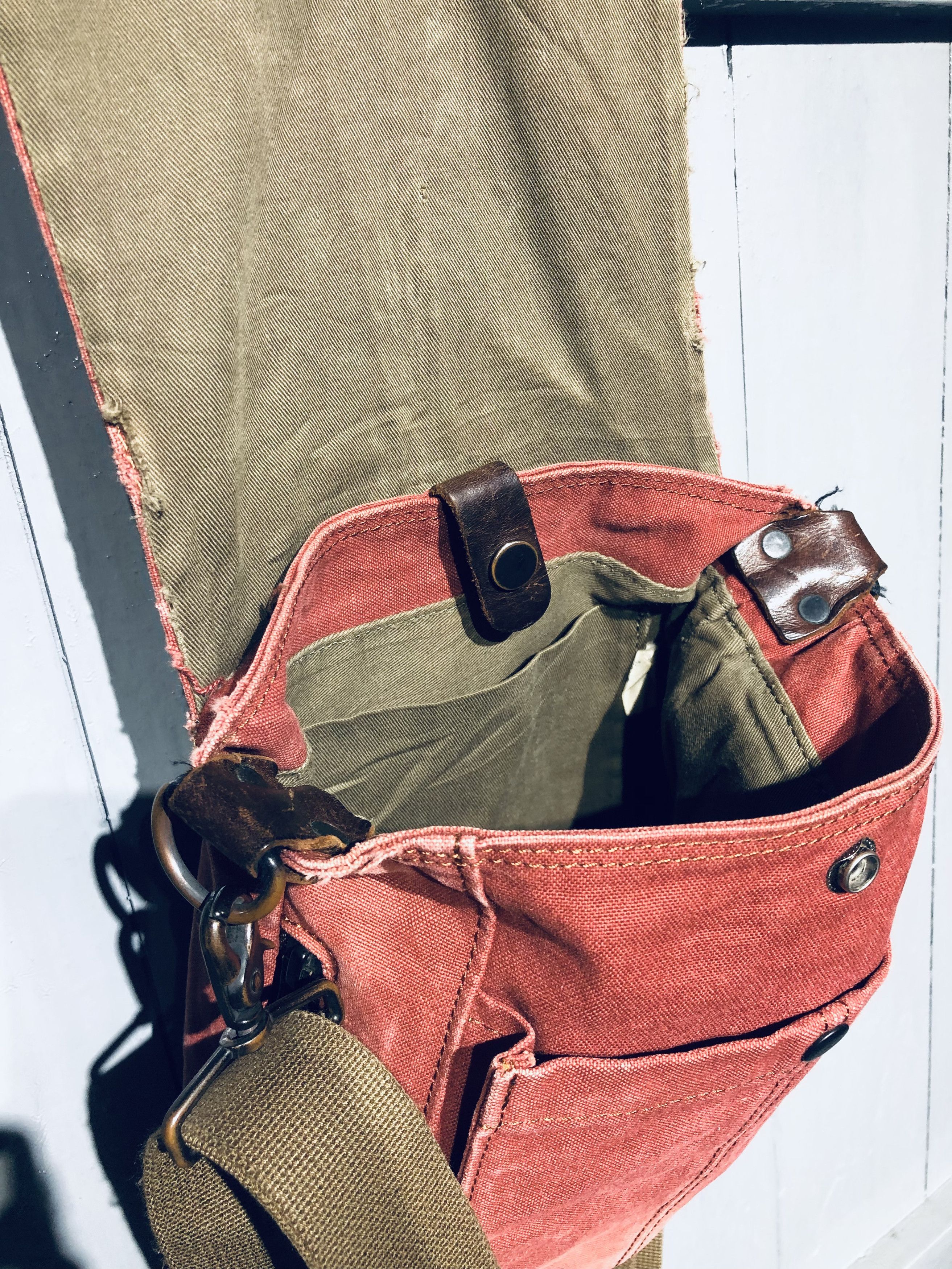 Canvas × Japanese Brand STYLE‼️JAPANESE BAGGY PORT STYLE CROSSBODY BAG Size ONE SIZE - 10 Thumbnail