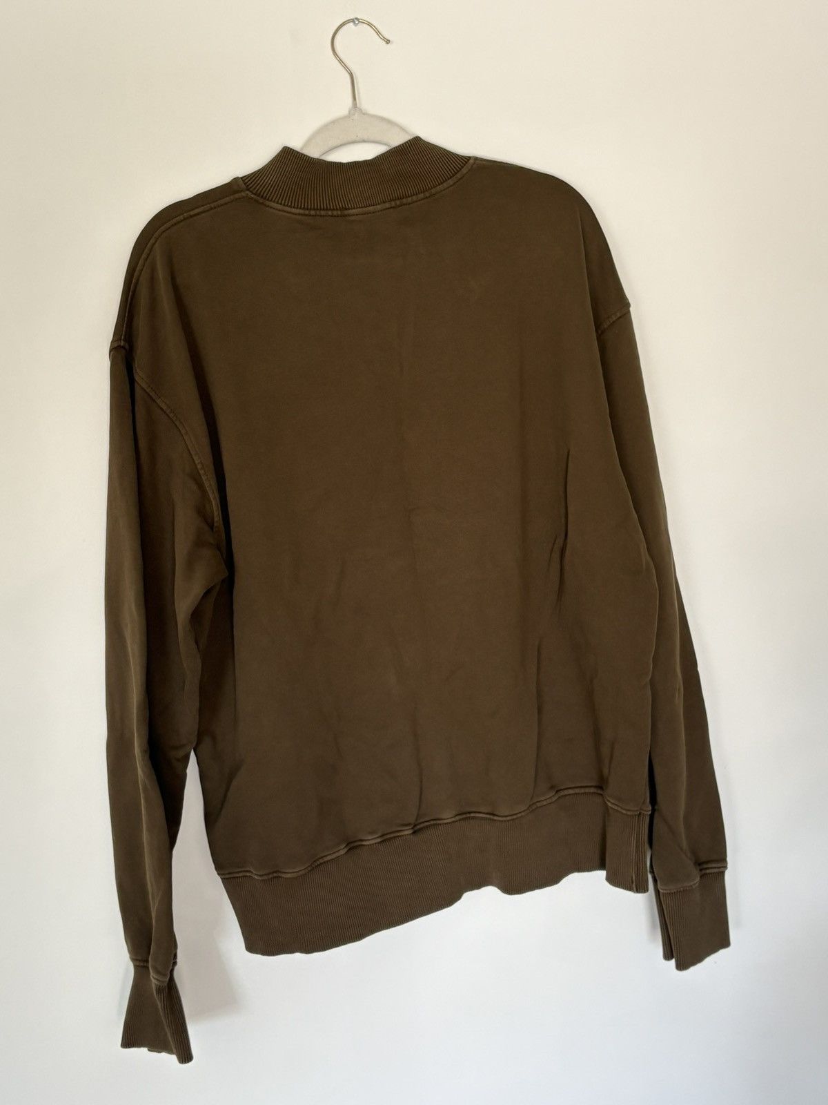 Diesel EMBOSS BROKEN SHIELD OLIVE SWEATSHIRT Size US L / EU 52-54 / 3 - 2 Thumbnail