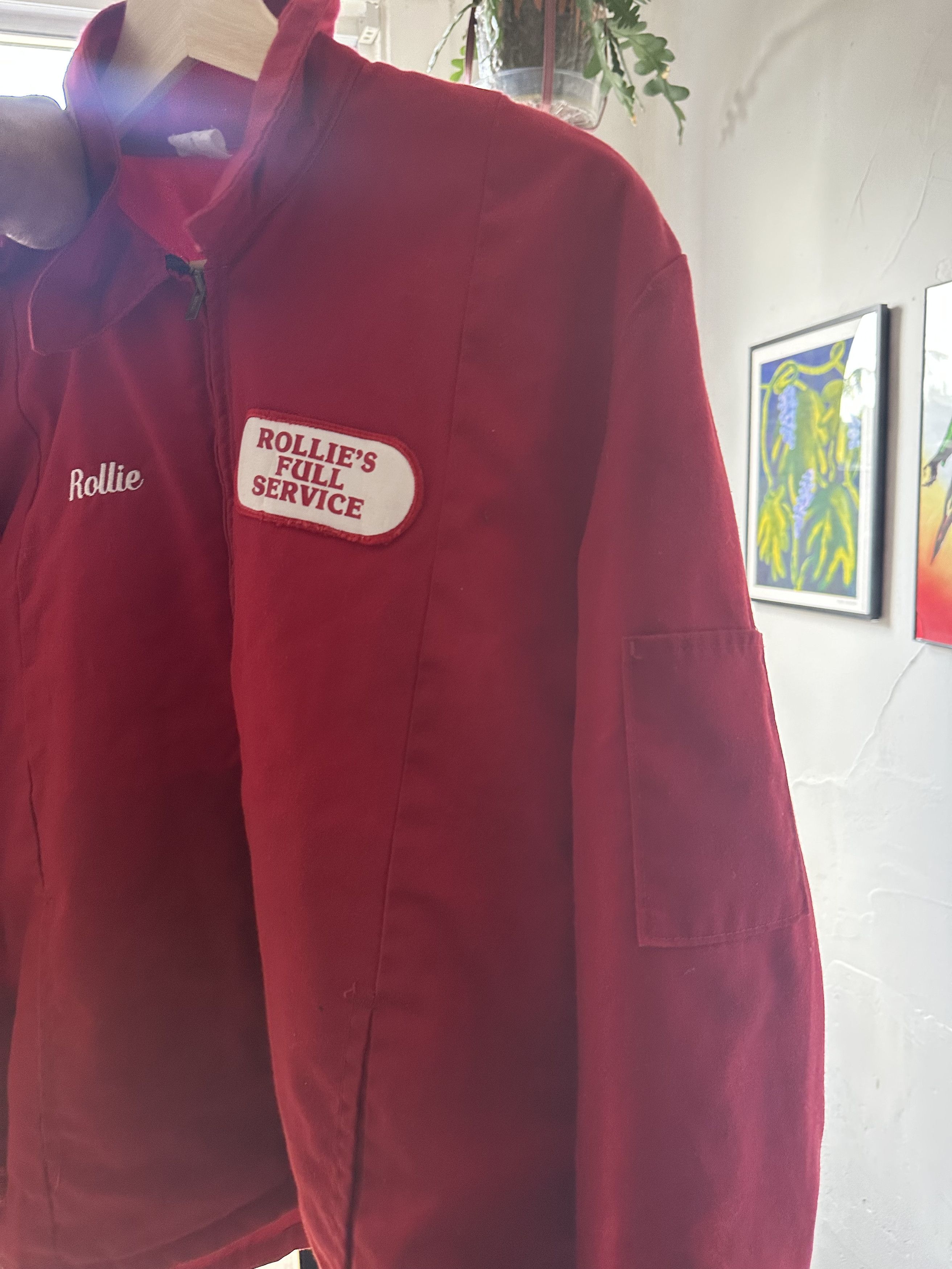 Vintage Vintage Red Mechanics Jacket Size US L / EU 52-54 / 3 - 5 Thumbnail