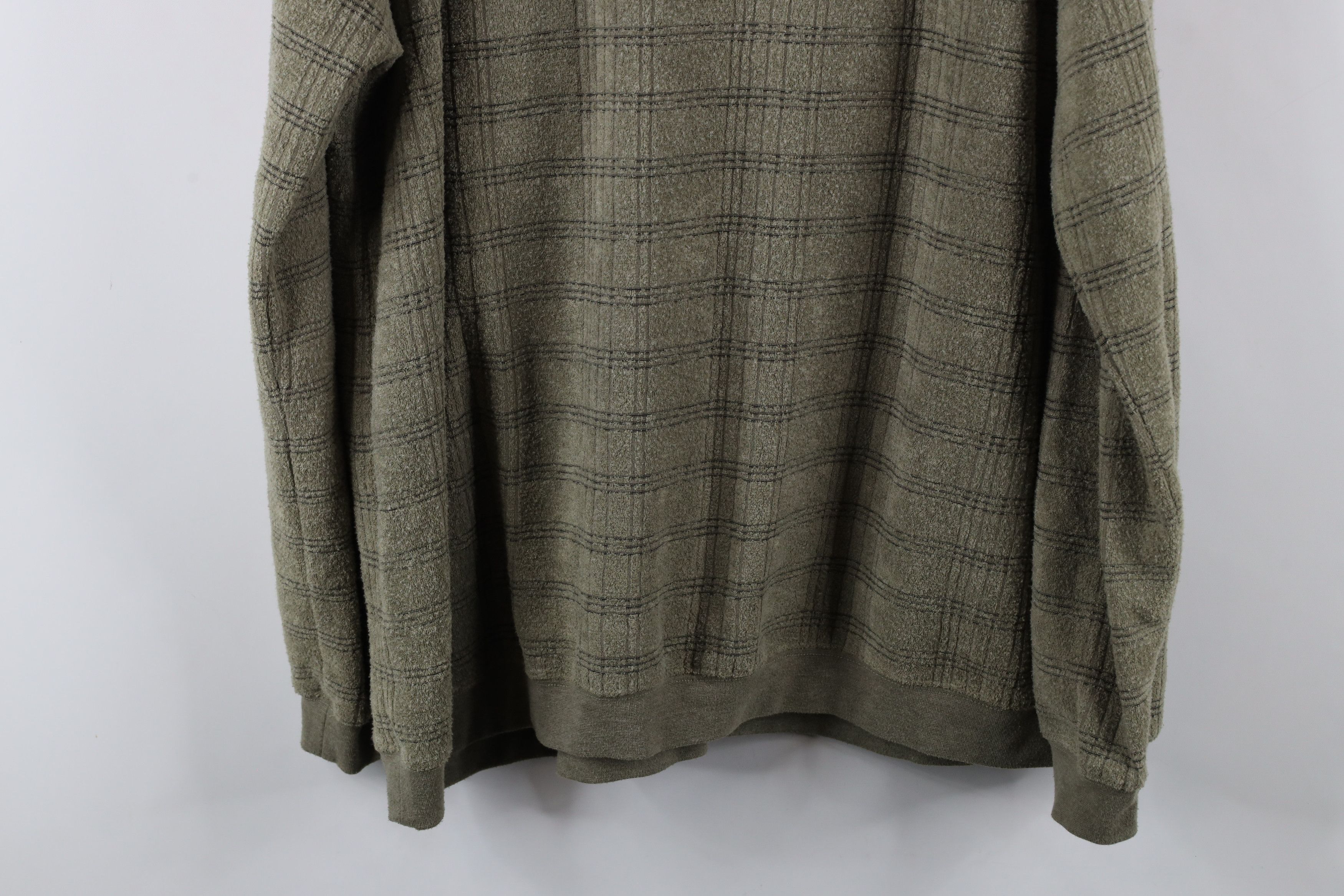Vintage Vintage 90s Streetwear Collared Pullover Polo Shirt Green Size US XXL / EU 58 / 5 - 10 Thumbnail