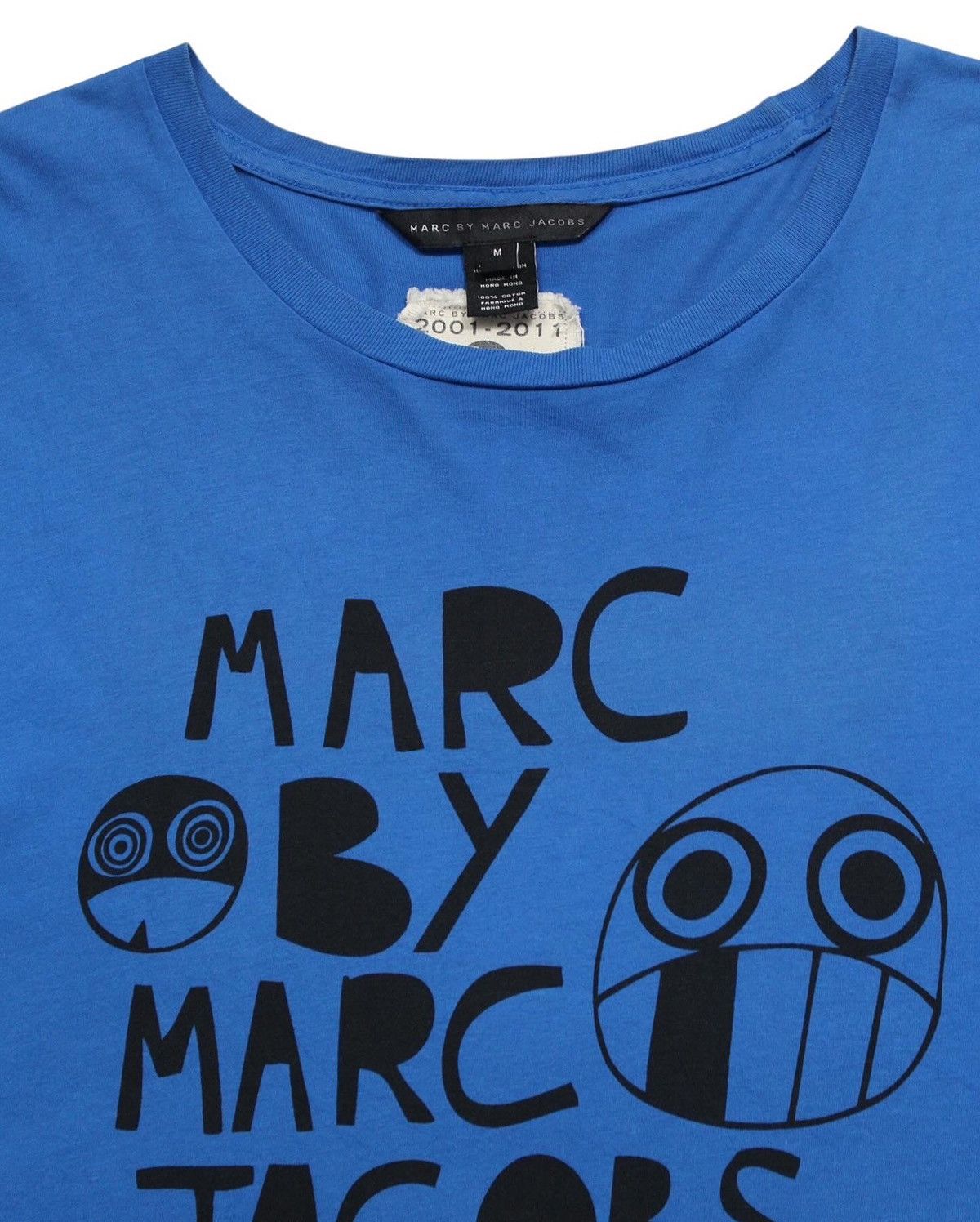 Marc by Marc Jacobs SS2011 MARC BY MARC JACOBS PETROL BLUE MULTI TEE Size US M / EU 48-50 / 2 - 2 Thumbnail