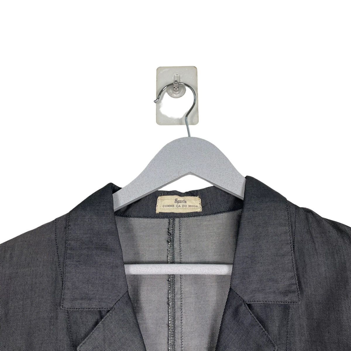 Comme Ca Ism × Japanese Brand × Tornado Mart 💥COMME CA DU MODE SINGLE BUTTON LIGHT JACKET Size US M / EU 48-50 / 2 - 4 Thumbnail