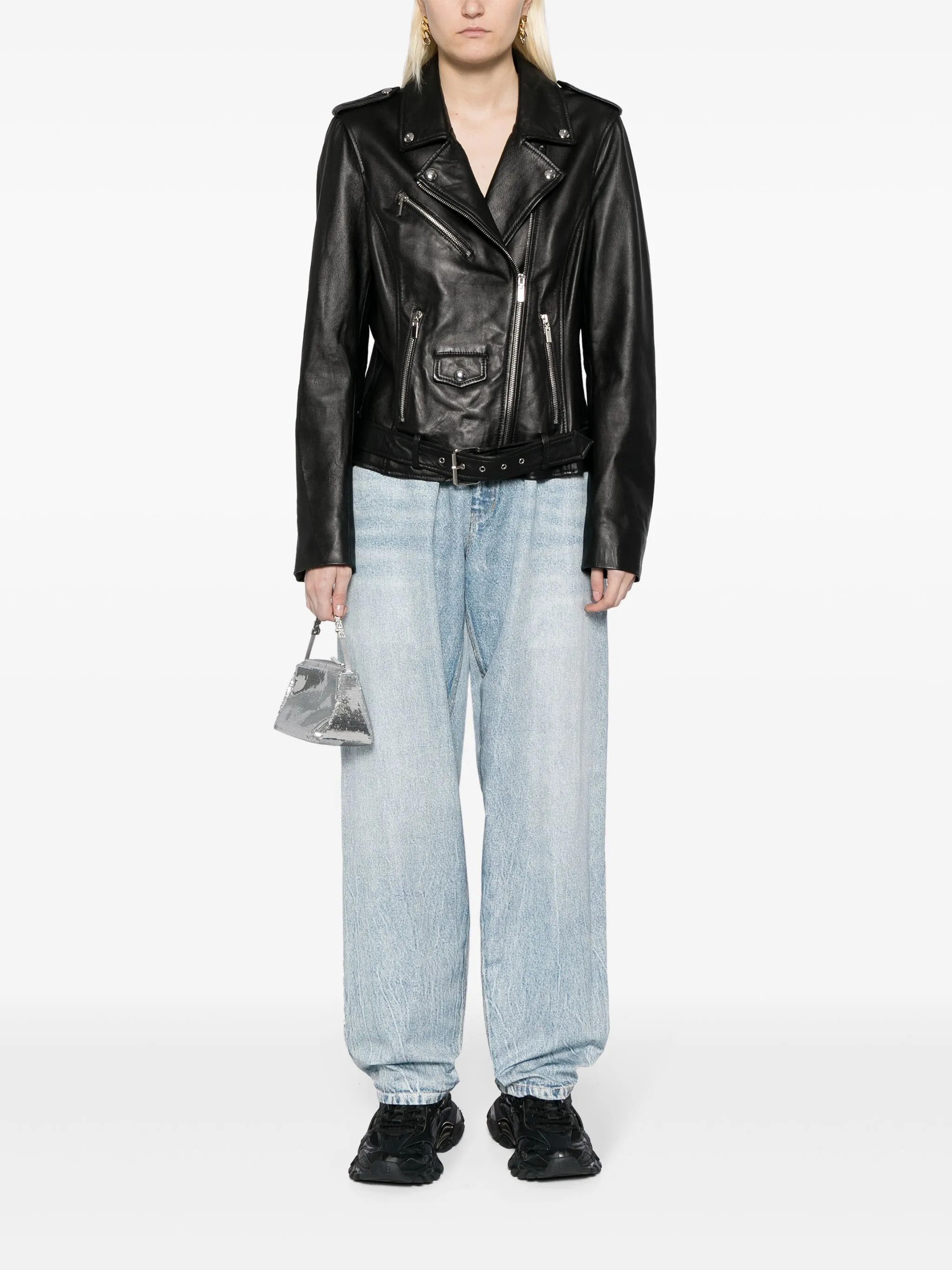 Alexander Wang o1s22i1n0225 Sporty Pant in Light Blue Size 27" / US 4 / IT 40 - 2 Thumbnail
