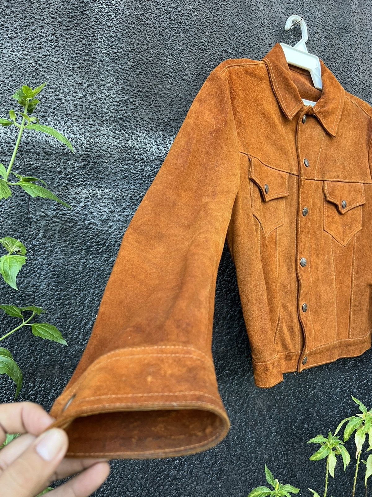 Other Vintage Lether Jacket B.S.H Button Size US S / EU 44-46 / 1 - 2 Thumbnail