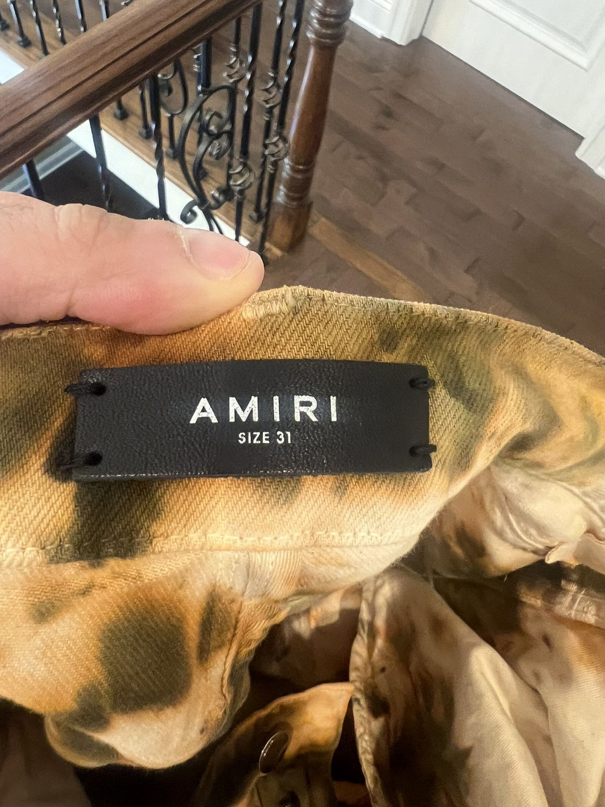 Amiri Tie Die Carpenter Pants Size US 31 - 12 Thumbnail