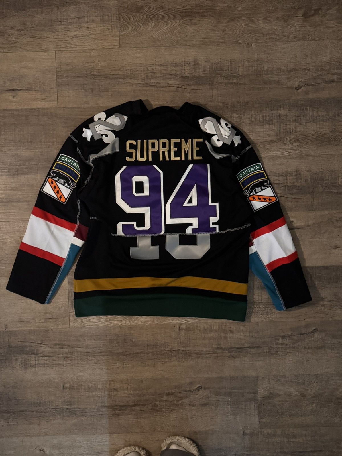 Supreme Supreme Paneled Hockey Jersey Size US M / EU 48-50 / 2 - 4 Thumbnail