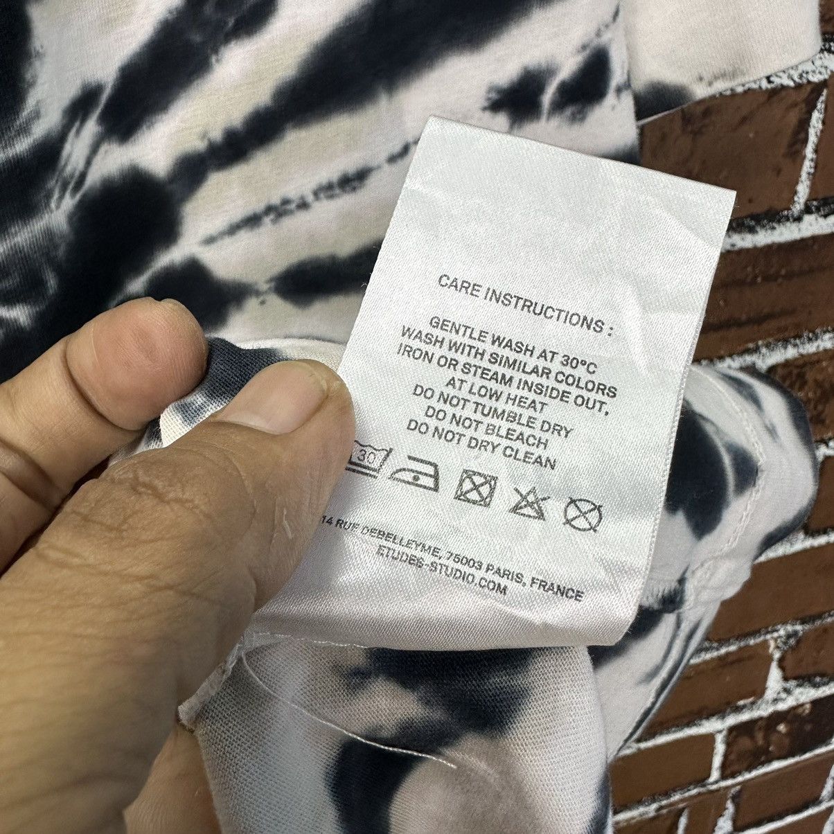Etudes Etudes N20 Archive Collection 2022 Tye Dye Tshirt A840 Size US M / EU 48-50 / 2 - 9 Thumbnail