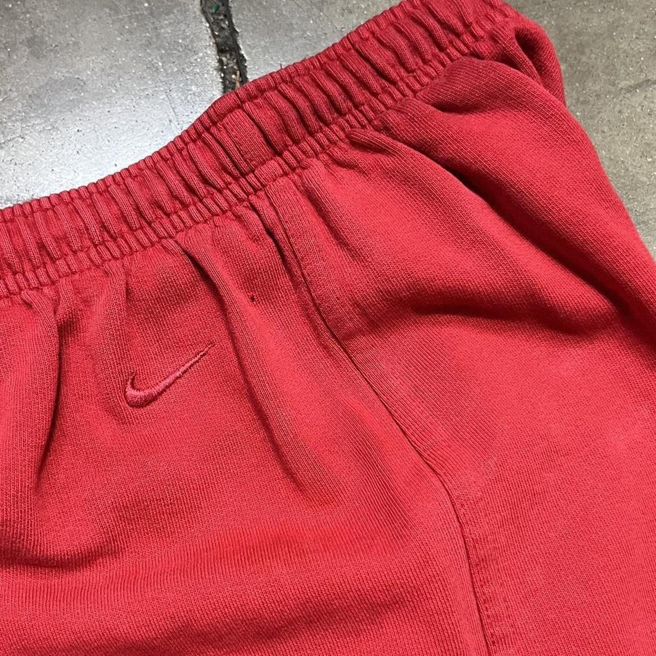 Nike Vintage Nike Sweatpants Wide Leg Baggy Swoosh Cotton Y2K Size US 30 / EU 46 - 5 Thumbnail
