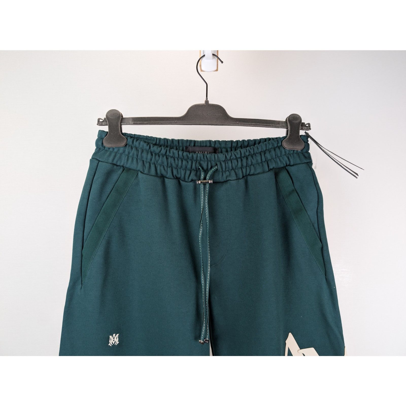 Amiri o1rshd1 Q:2 / Amiri Staggered Sweatpants in Rain Forest Size US 32 / EU 48 - 3 Thumbnail