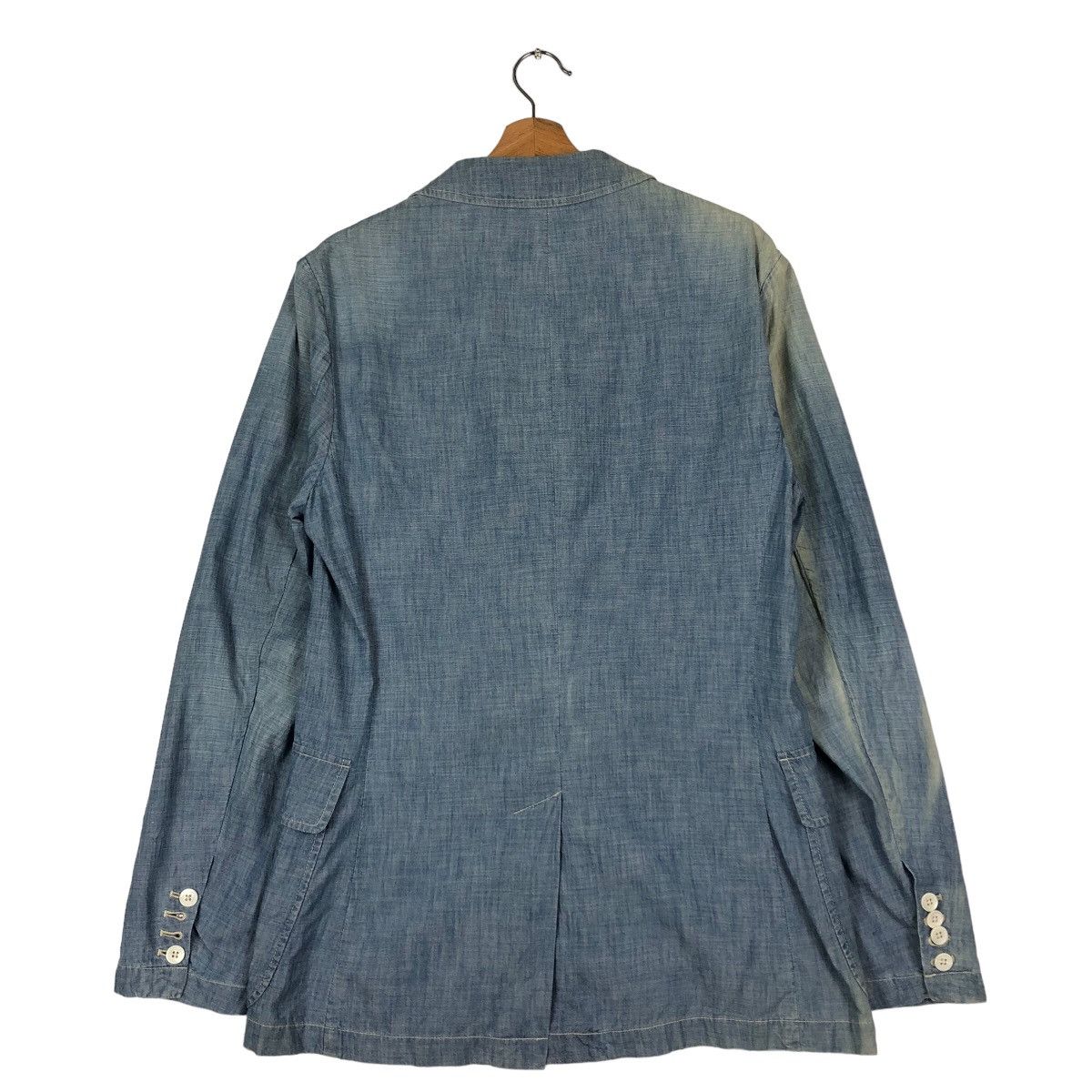 Polo Ralph Lauren 🔥Vintage Polo Ralph Lauren Chore Jacket Sun Faded Design Size US M / EU 48-50 / 2 - 9 Thumbnail