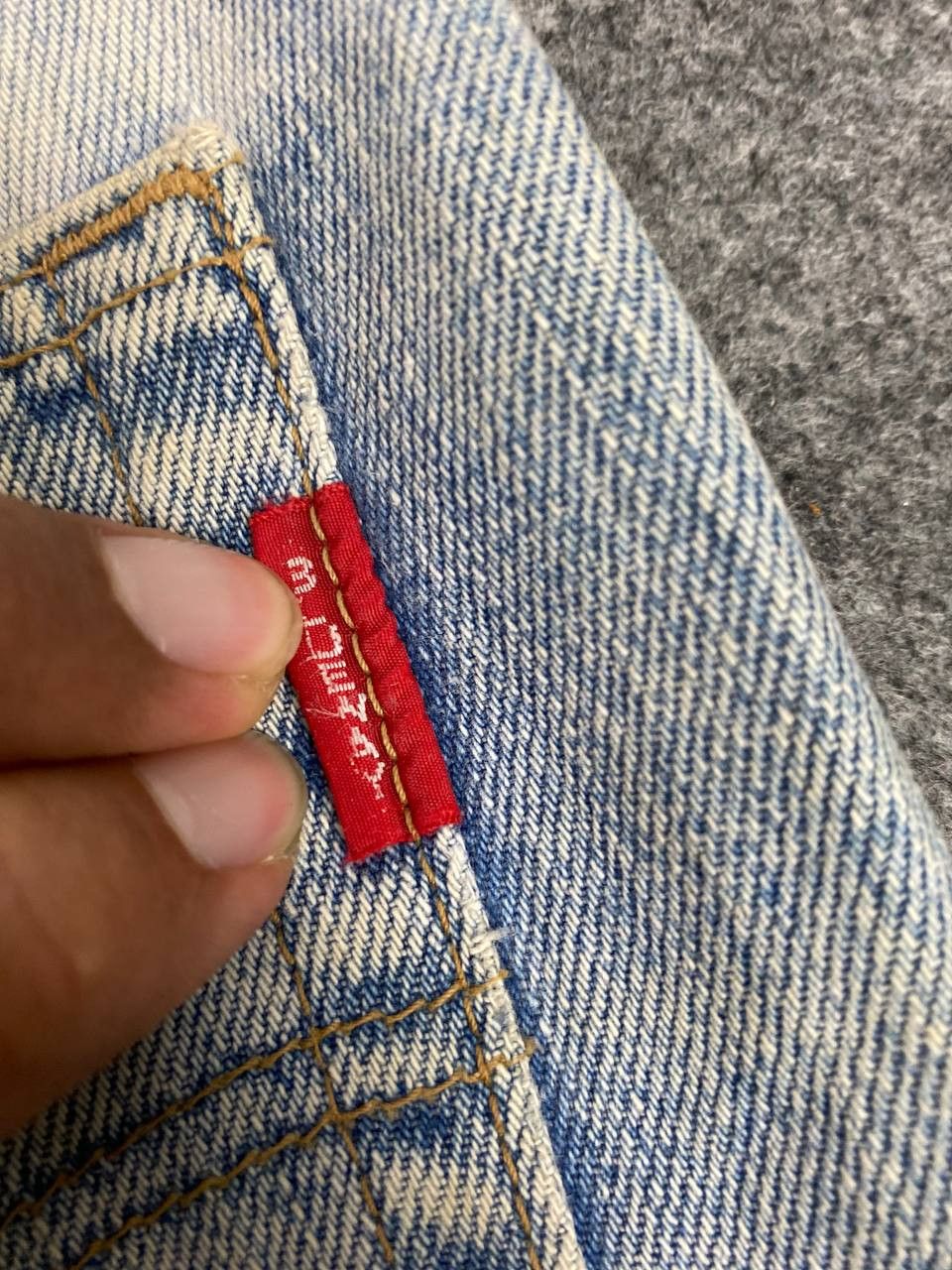 Japanese Brand vintage blue way japanese brand distressed denim Size US 28 / EU 44 - 5 Thumbnail