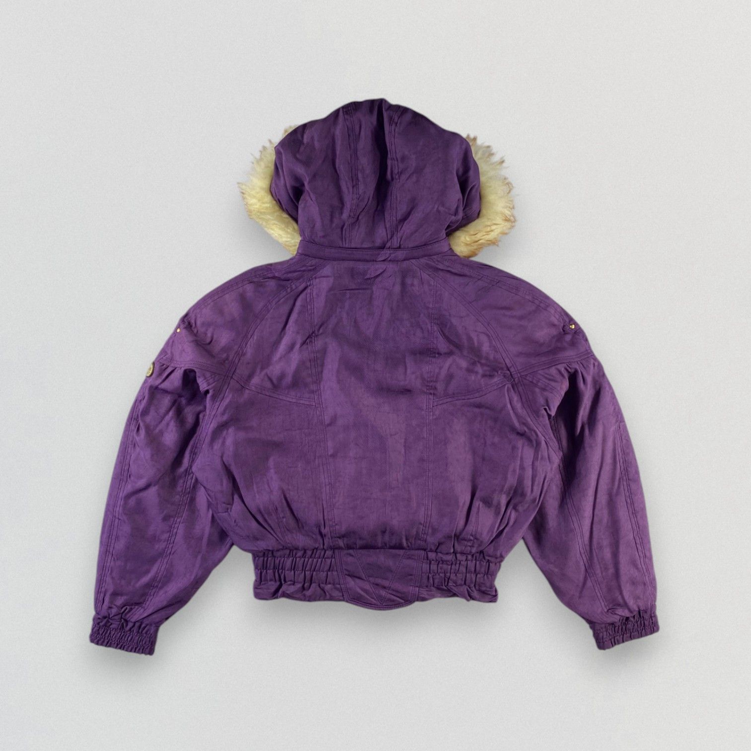Japanese Brand Vintage Ski Jacket Faux Fur Hooded Size US M / EU 48-50 / 2 - 3 Thumbnail