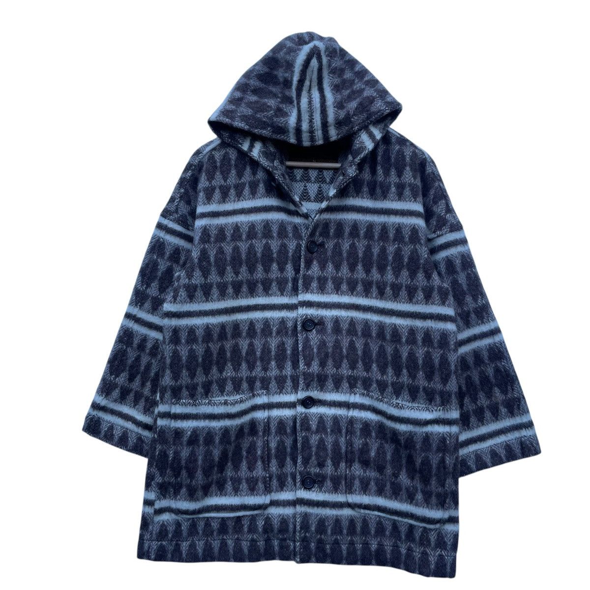 McGregor × Vintage 💥Vintage Mc Gregor Wool Coat Native Hooded Jacket Size US M / EU 48-50 / 2 - 1 Thumbnail