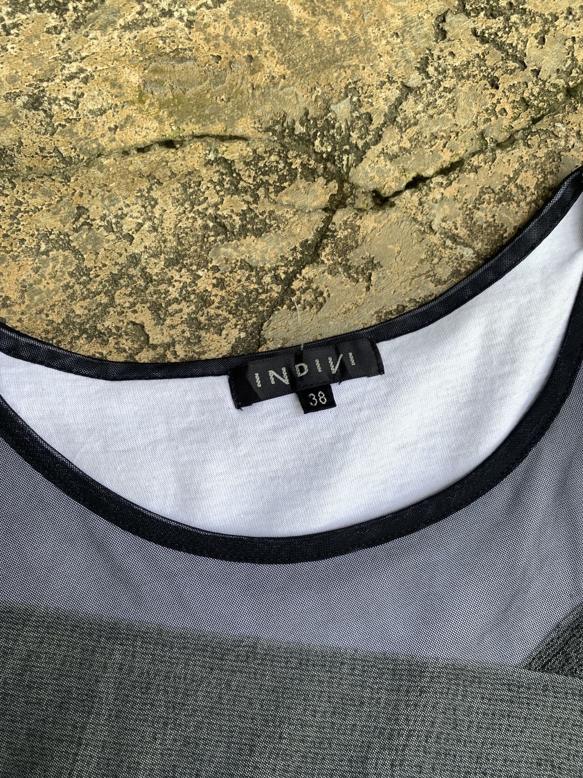 Japanese Brand × Vintage y2k Indivi Japan Double Layer Mesh Tee Size S / US 4 / IT 40 - 5 Thumbnail