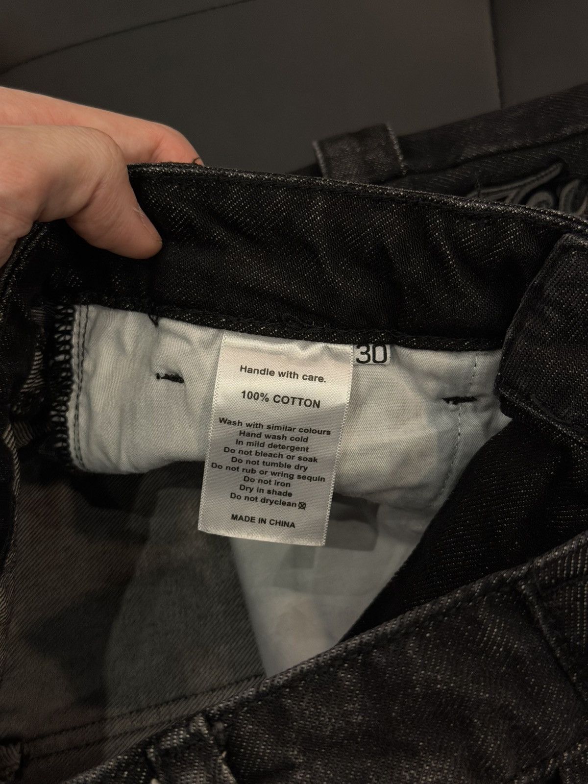 Other Fuck EM Denim Pants Black Size (30) Size US 30 / EU 46 - 11 Thumbnail