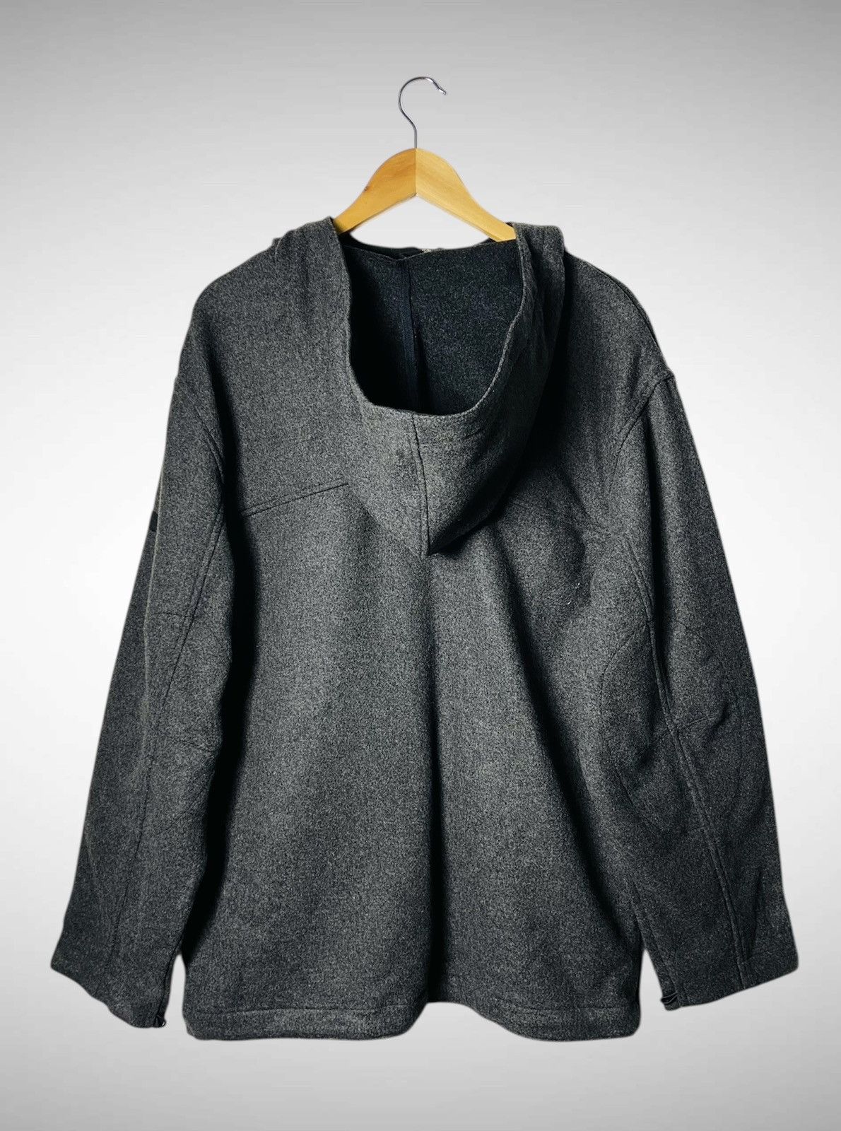Gap Vintage Gap Pullover Double Pocket Wool/Nylon Jacket Size US L / EU 52-54 / 3 - 3 Thumbnail