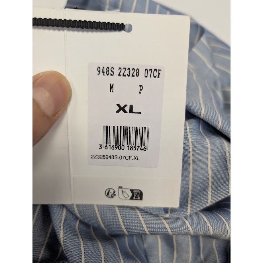 Celine o1rshd1 Size : XL / Stripe Boxer in Blue/White Size ONE SIZE - 14 Thumbnail
