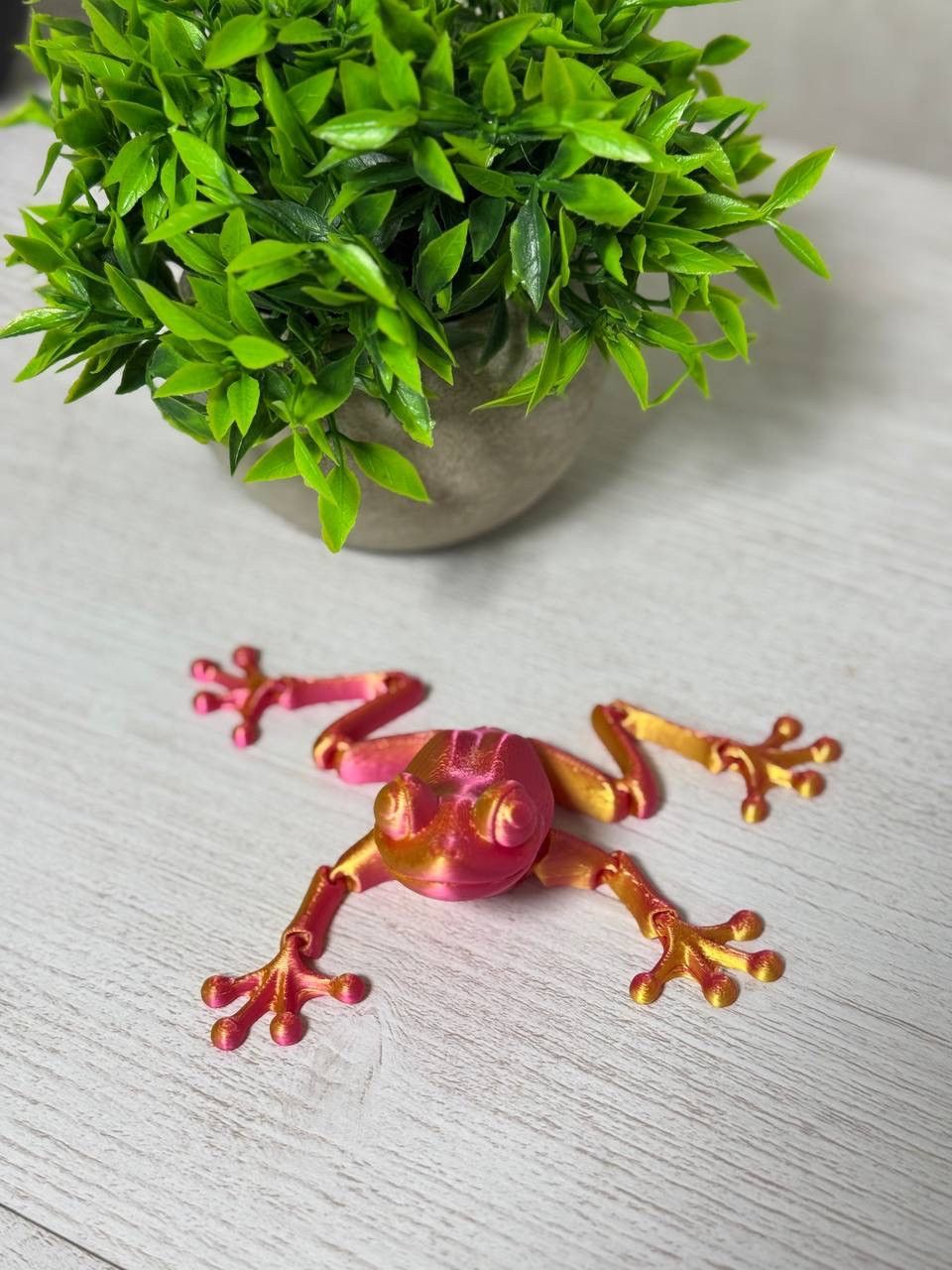 Handmade VTG Custom 3D Frog Hand Made Size ONE SIZE - 6 Thumbnail