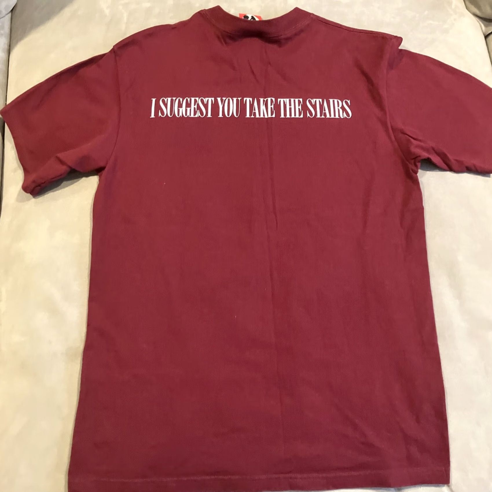 Disney VINTAGE Disney Twilight Zone Tower of Terror T-Shirt SIZE LARGE Men Purple Cotton Crew Neck Mickey Inc Logo Short Sleeve All Seasons TZ Theme Movie Size US L / EU 52-54 / 3 - 5 Thumbnail