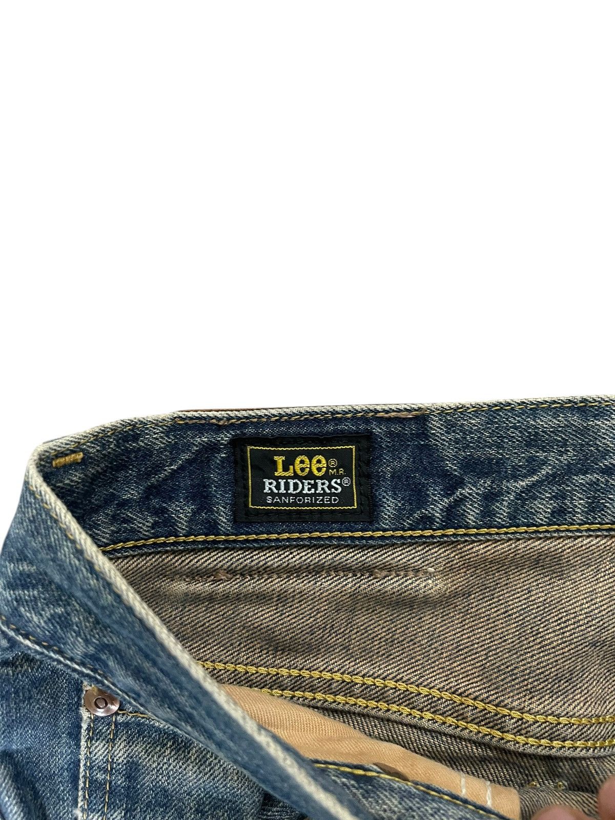 Lee Vintage Lee Riders Sanforized Distressed Denim Size US 31 - 2 Thumbnail