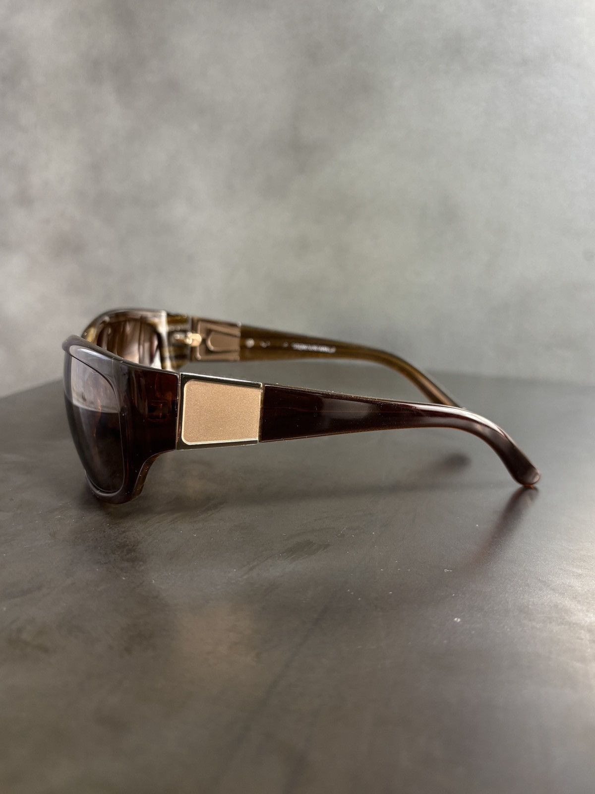 Safilo × Vintage 2000s Vintage Sunglasses Sparkle Unbranded Y2K Made in Italy Size ONE SIZE - 7 Thumbnail