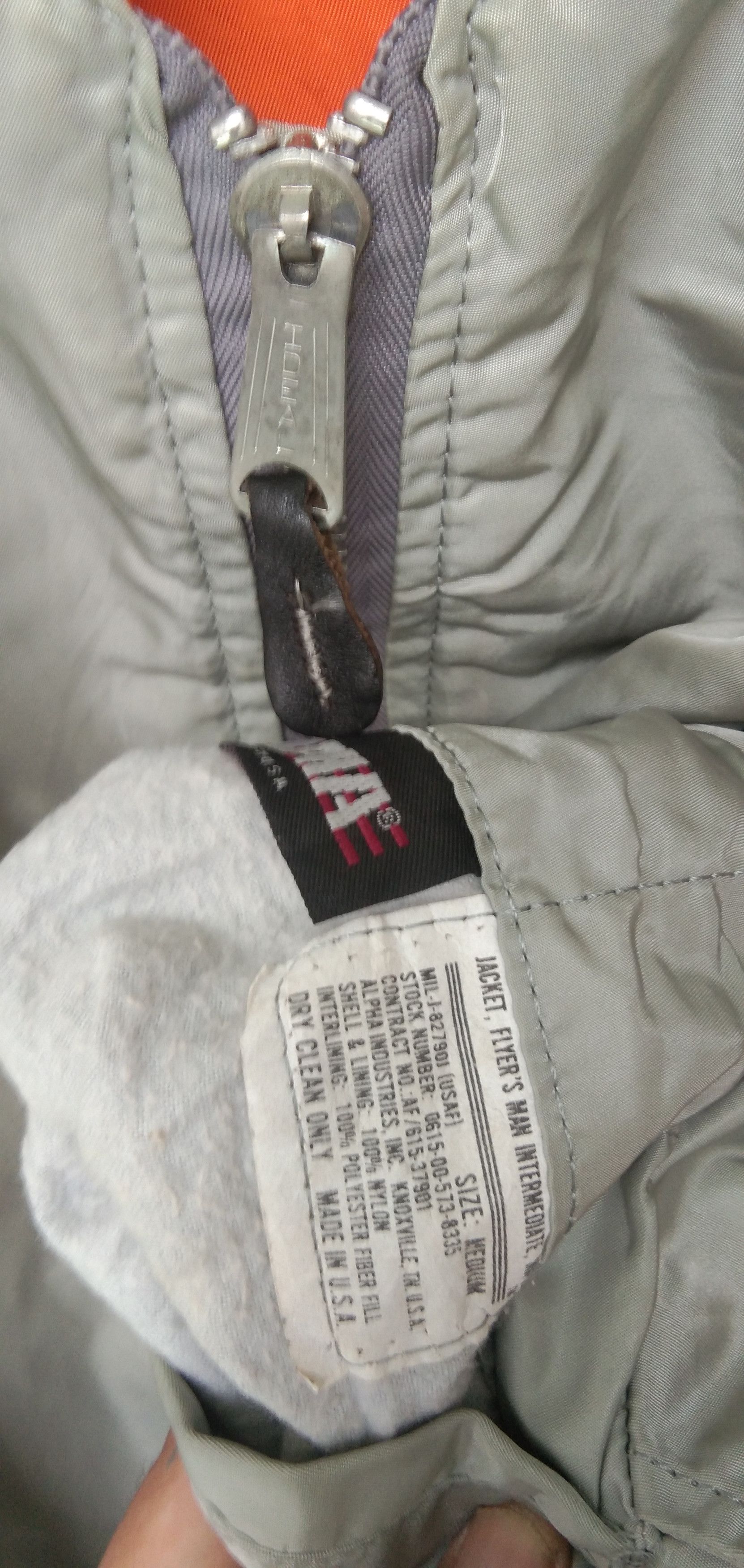 Alpha Industries Vtg Alpha industries jacket Size US M / EU 48-50 / 2 - 7 Thumbnail