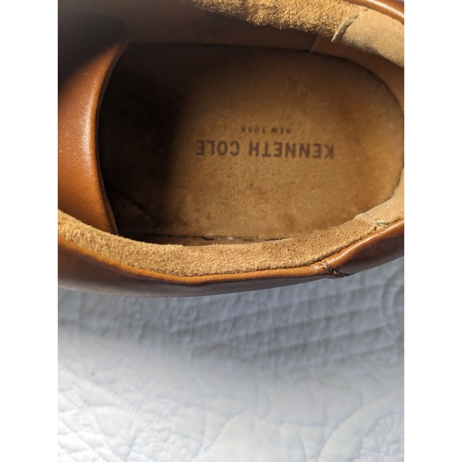 Kenneth Cole Kenneth Cole Shoes Derby Style Vegan Leather Men's Liam 12 Size US 11 / EU 44 - 3 Thumbnail