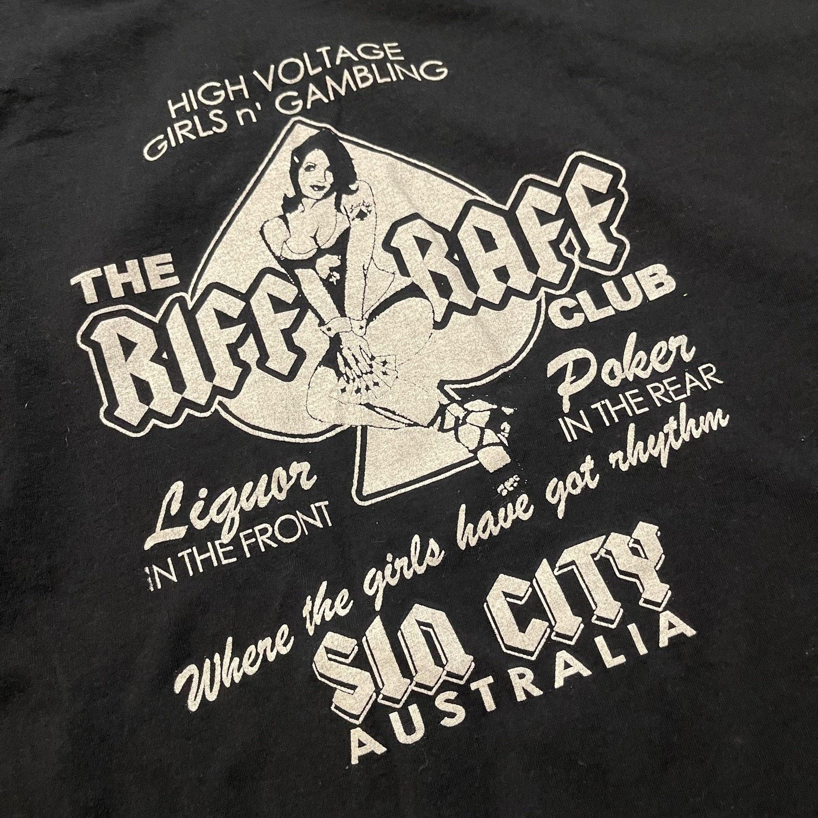Gildan Riff Raff Club Sin City Australia Shirt XL Gildan Graphic T Size US XL / EU 56 / 4 - 4 Thumbnail