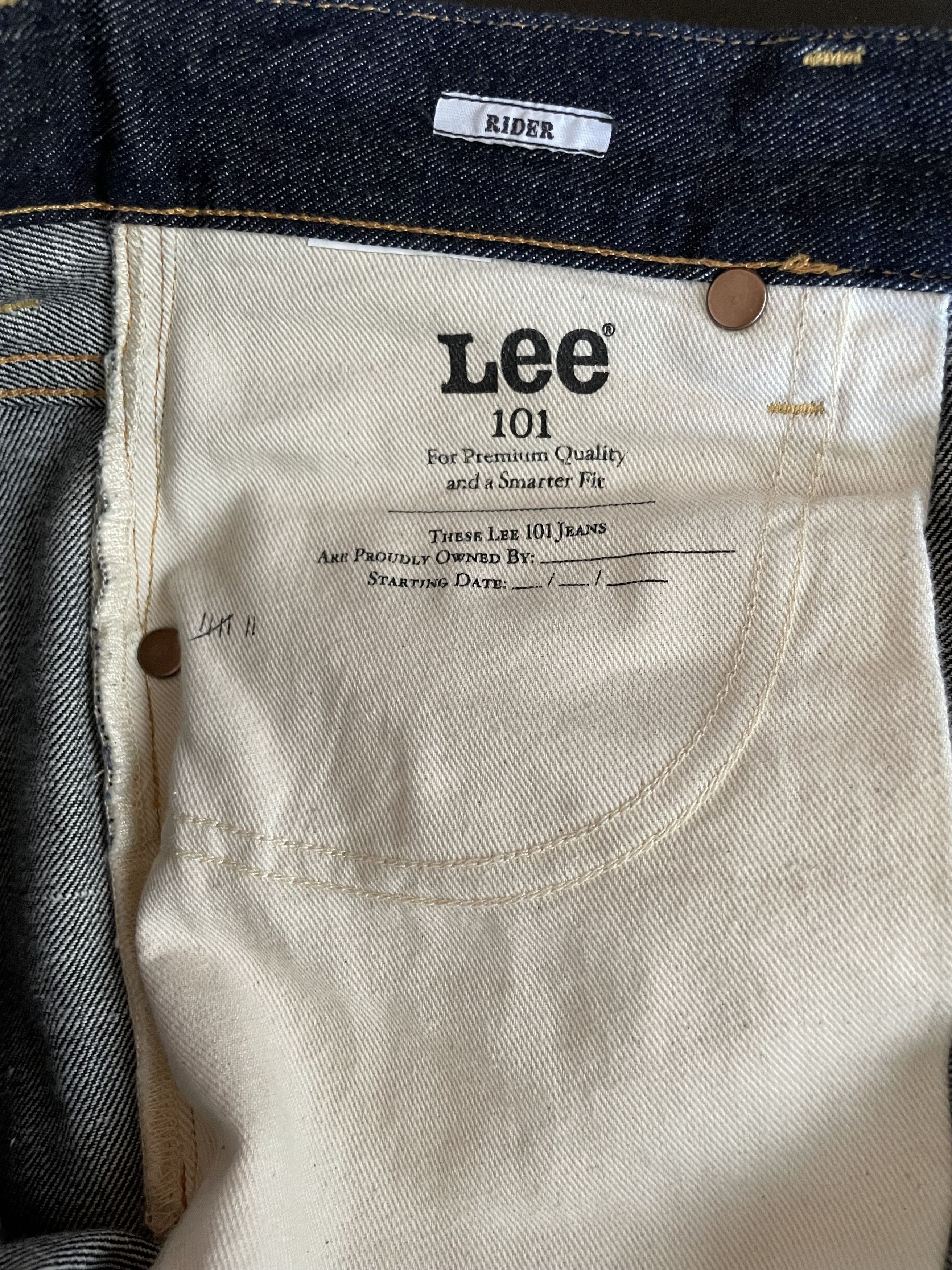 Lee Lee 101 Rider jeans Size US 29 - 8 Thumbnail