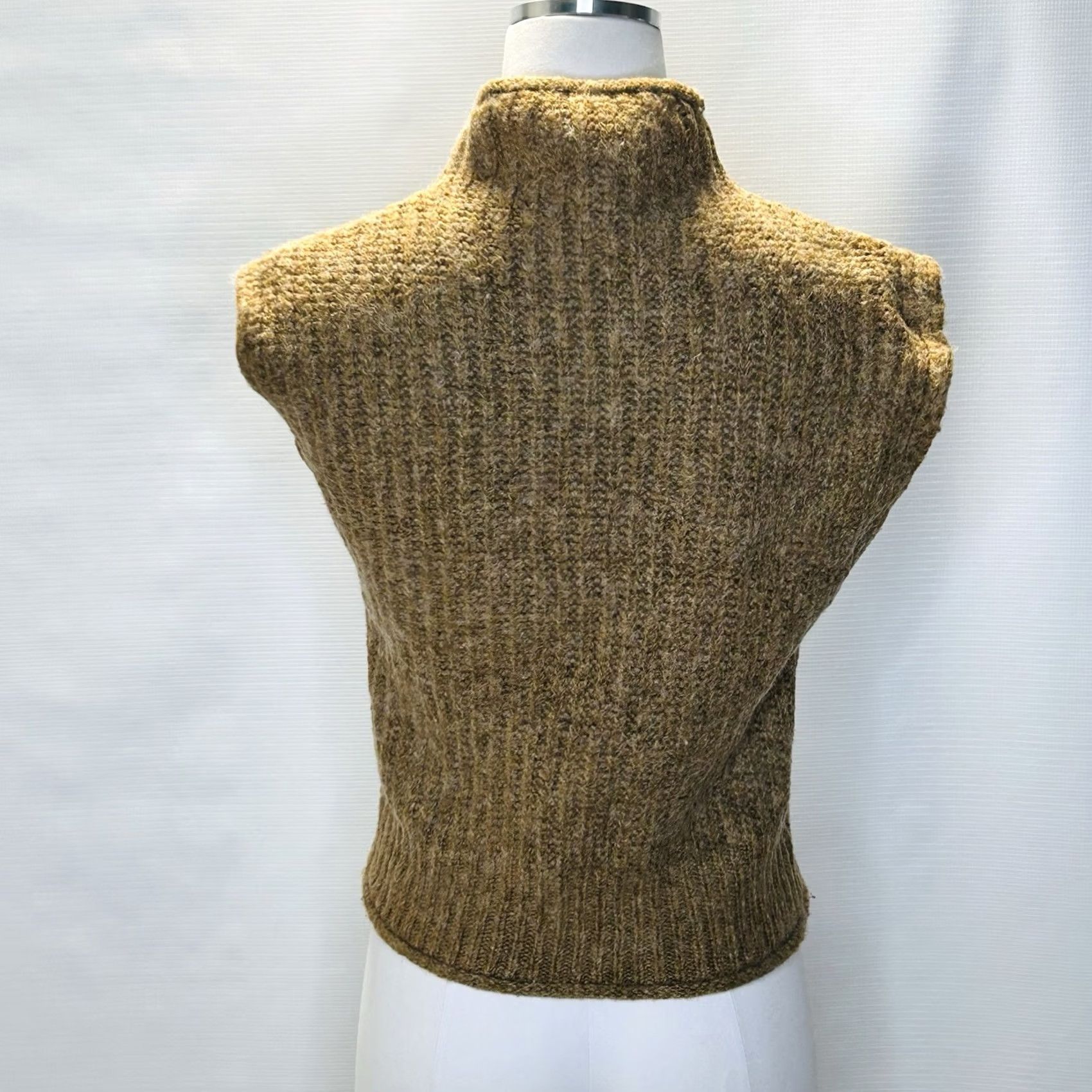 Madewell Madewell Stimpson Sweater Vest Toffee Brown Womens XS Lagenlook Boho Size XS / US 0-2 / IT 36-38 - 6 Thumbnail