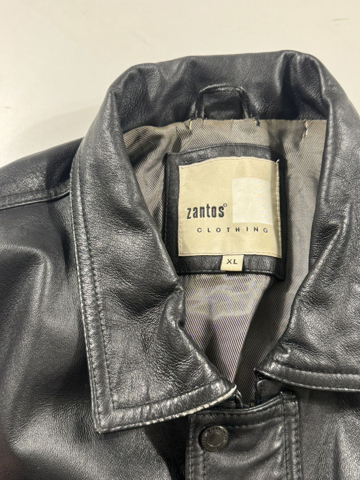 Japanese Brand × Vintage Vintage avant garde leather jacket Size US XL / EU 56 / 4 - 4 Thumbnail
