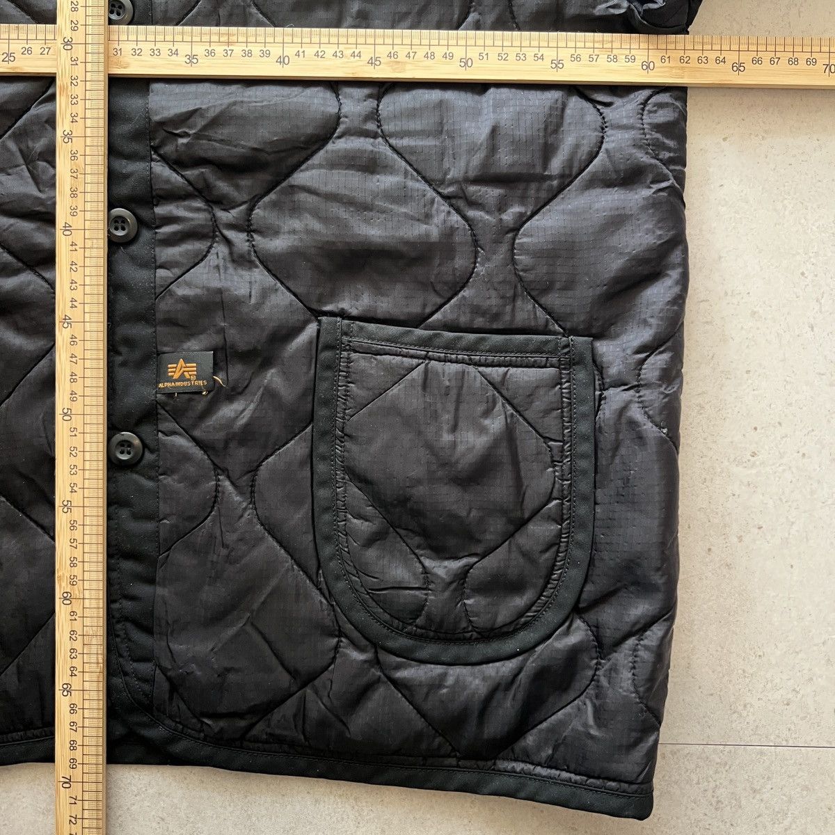Alpha Industries × CDG by Comme des Garcons Vintage 00s CDG Alpha Industries Liner Jacket Size US L / EU 52-54 / 3 - 14 Thumbnail