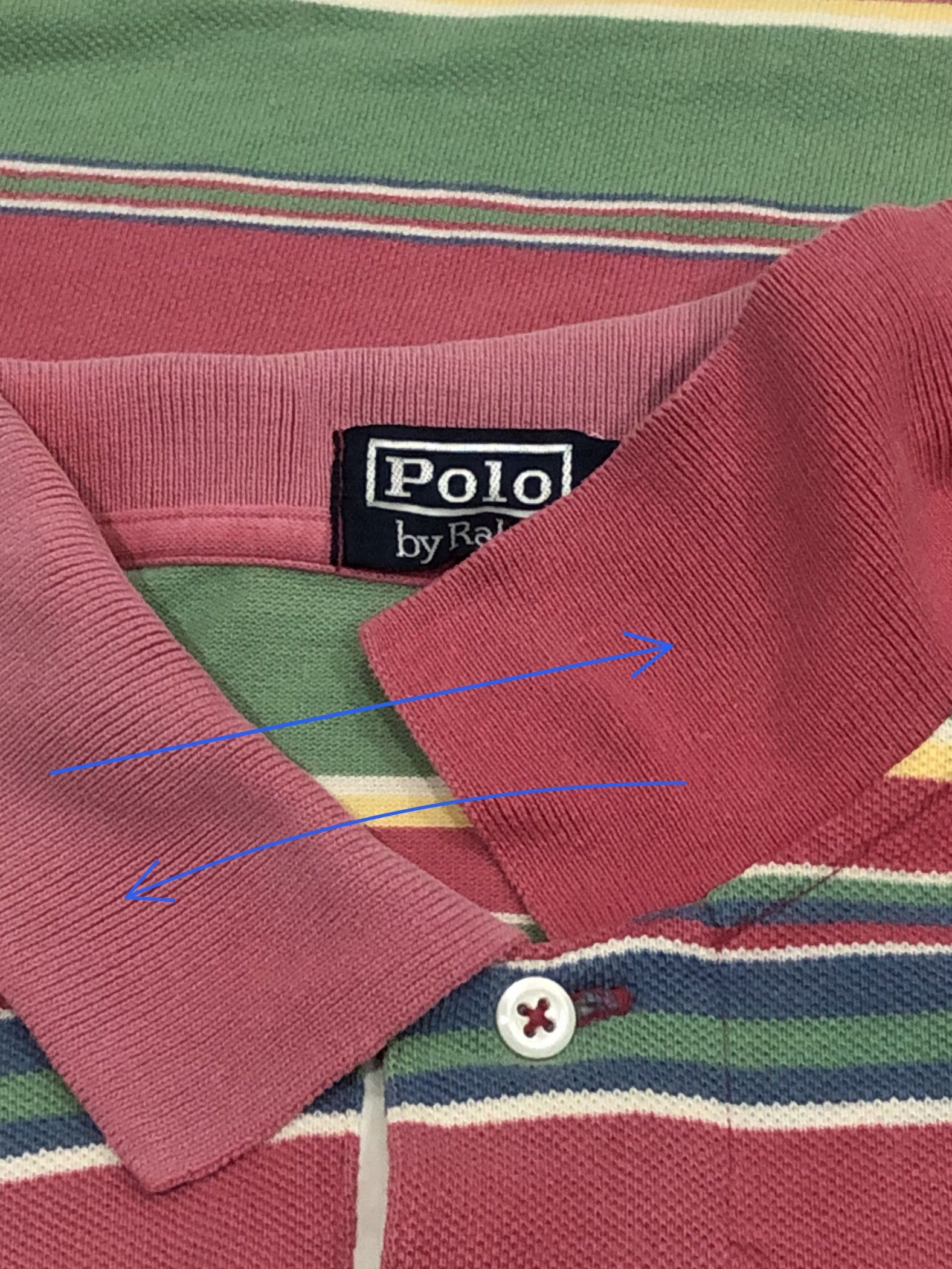 Designer × Polo Ralph Lauren × Vintage Vintage Polo Ralph Lauren Colouful Stripes Size US XL / EU 56 / 4 - 6 Thumbnail