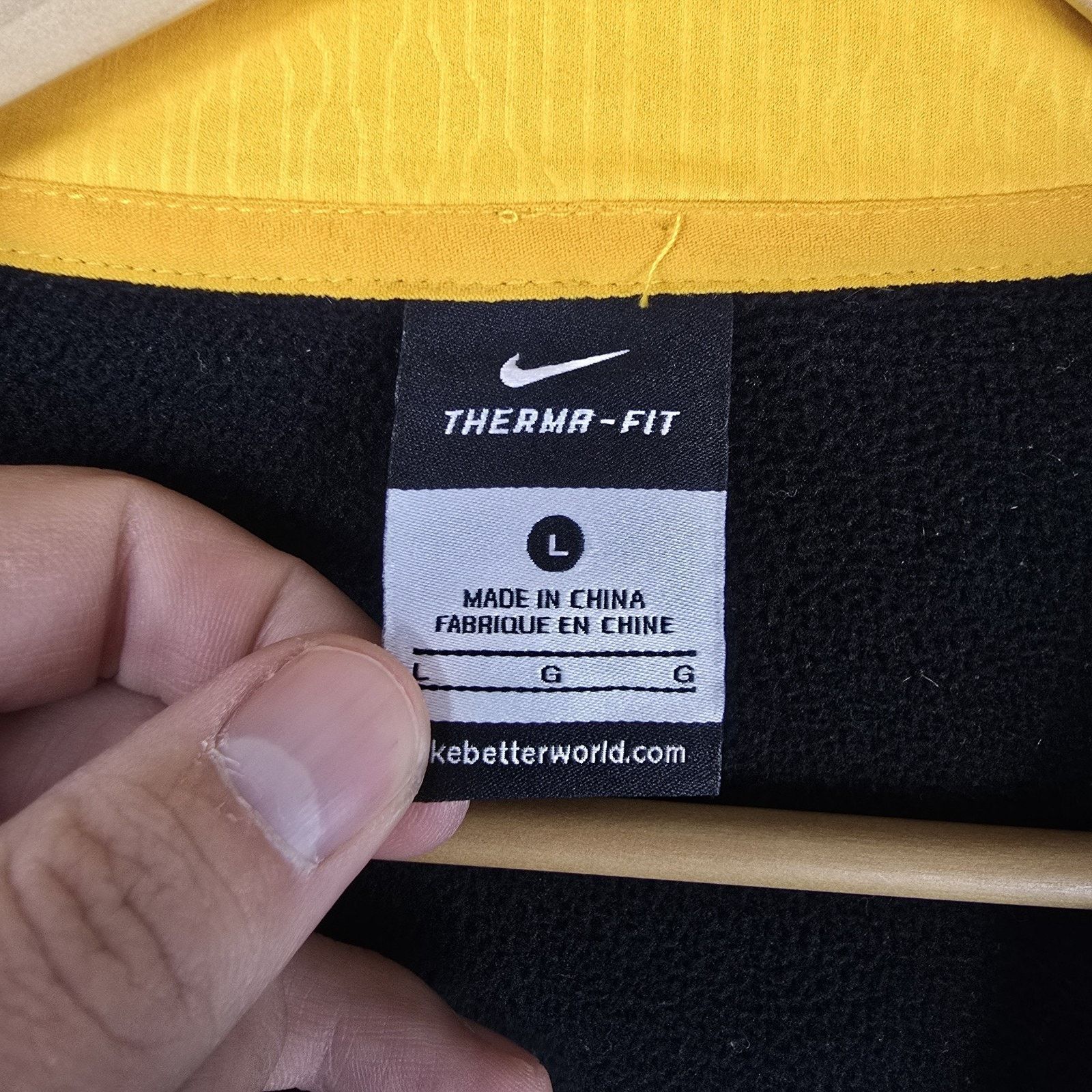 Nike Nike Kobe Bryant Therma Fit Full Zip Jacket Black Size Large Size US L / EU 52-54 / 3 - 5 Thumbnail