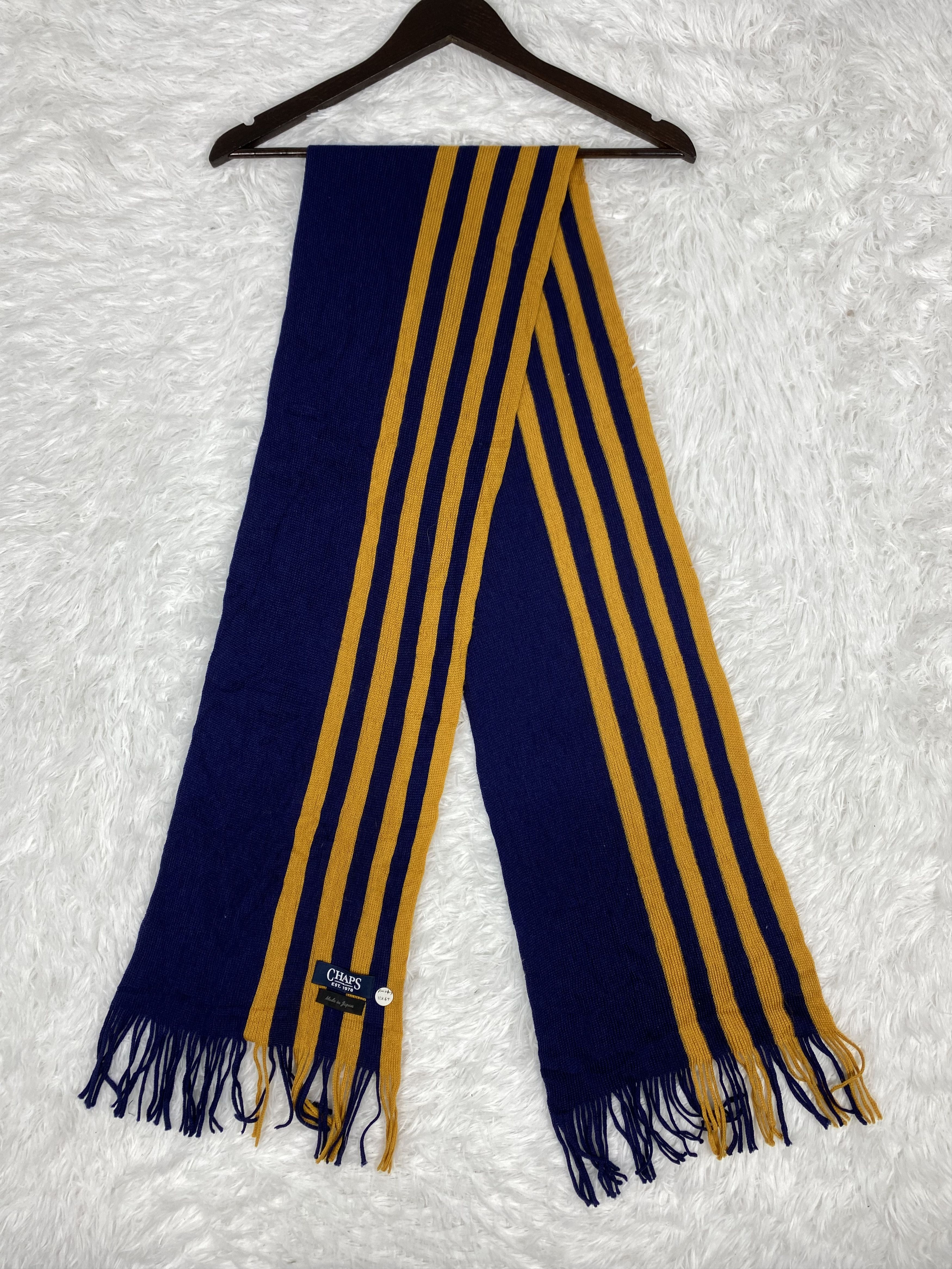Chaps Vintage Chaps Ralph Lauren Scarf / Muffler Neckwear PM0117 Size ONE SIZE - 1 Thumbnail