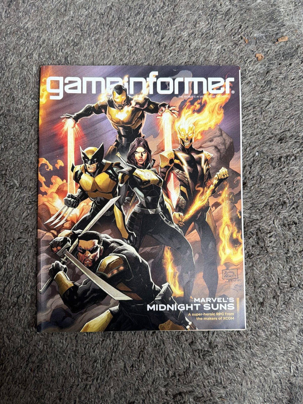 Marvel Comics Game Informer Volume XXXI Number 8 Issue 339 Size ONE SIZE - 1 Thumbnail