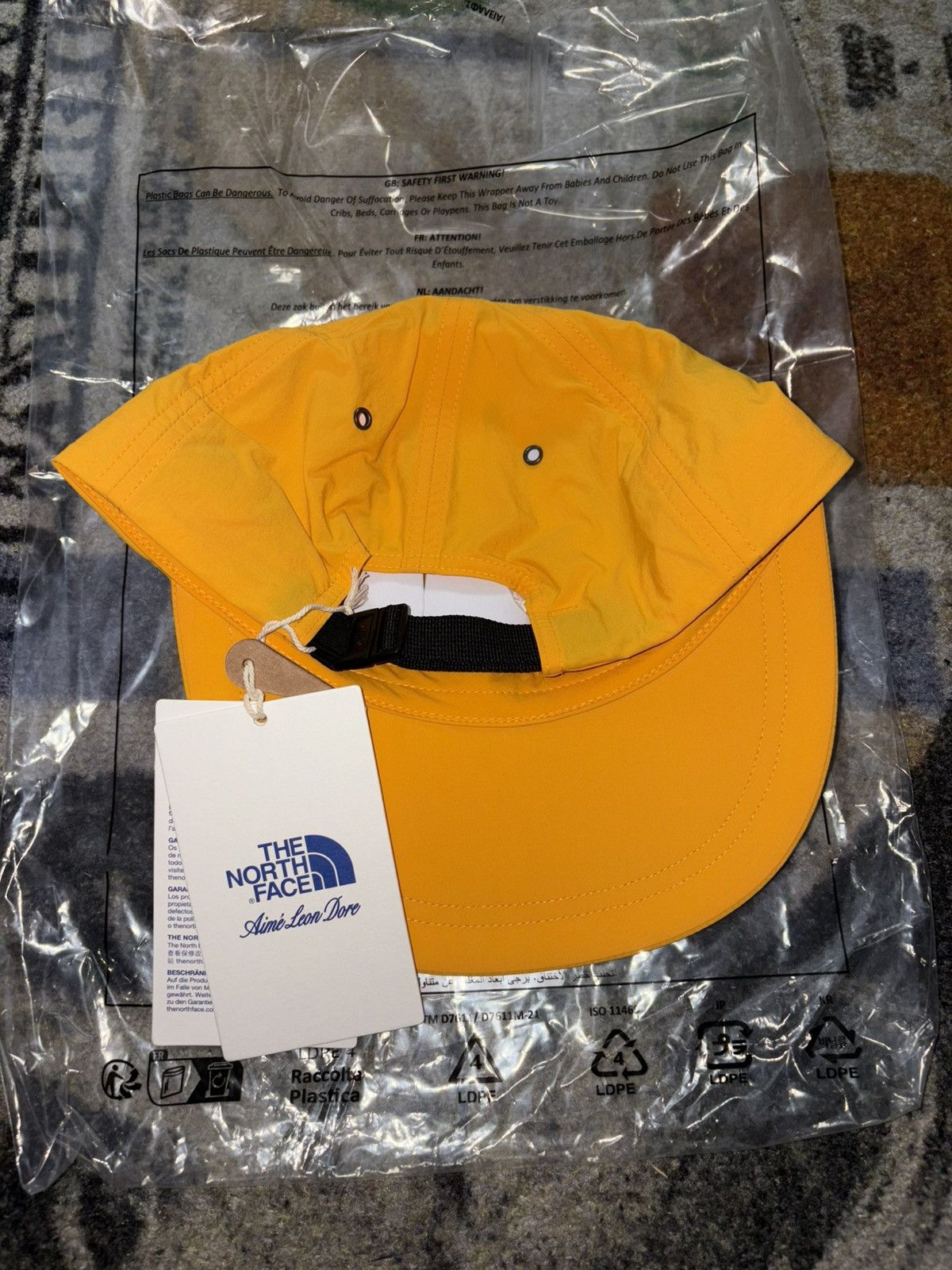 Aime Leon Dore Aime Leon Dore / The North Face Nylon Logo Hat Gold Size ONE SIZE - 3 Thumbnail