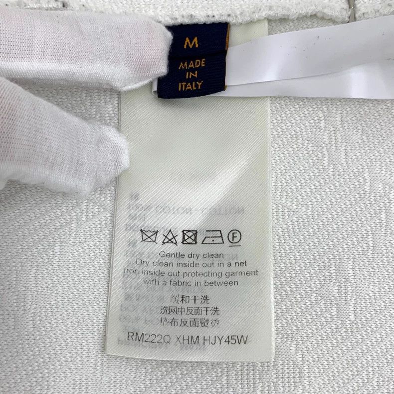 Louis Vuitton Louis Vuitton 22 Long Sleeve Jacket with White Embossed Lo Size US M / EU 48-50 / 2 - 6 Thumbnail